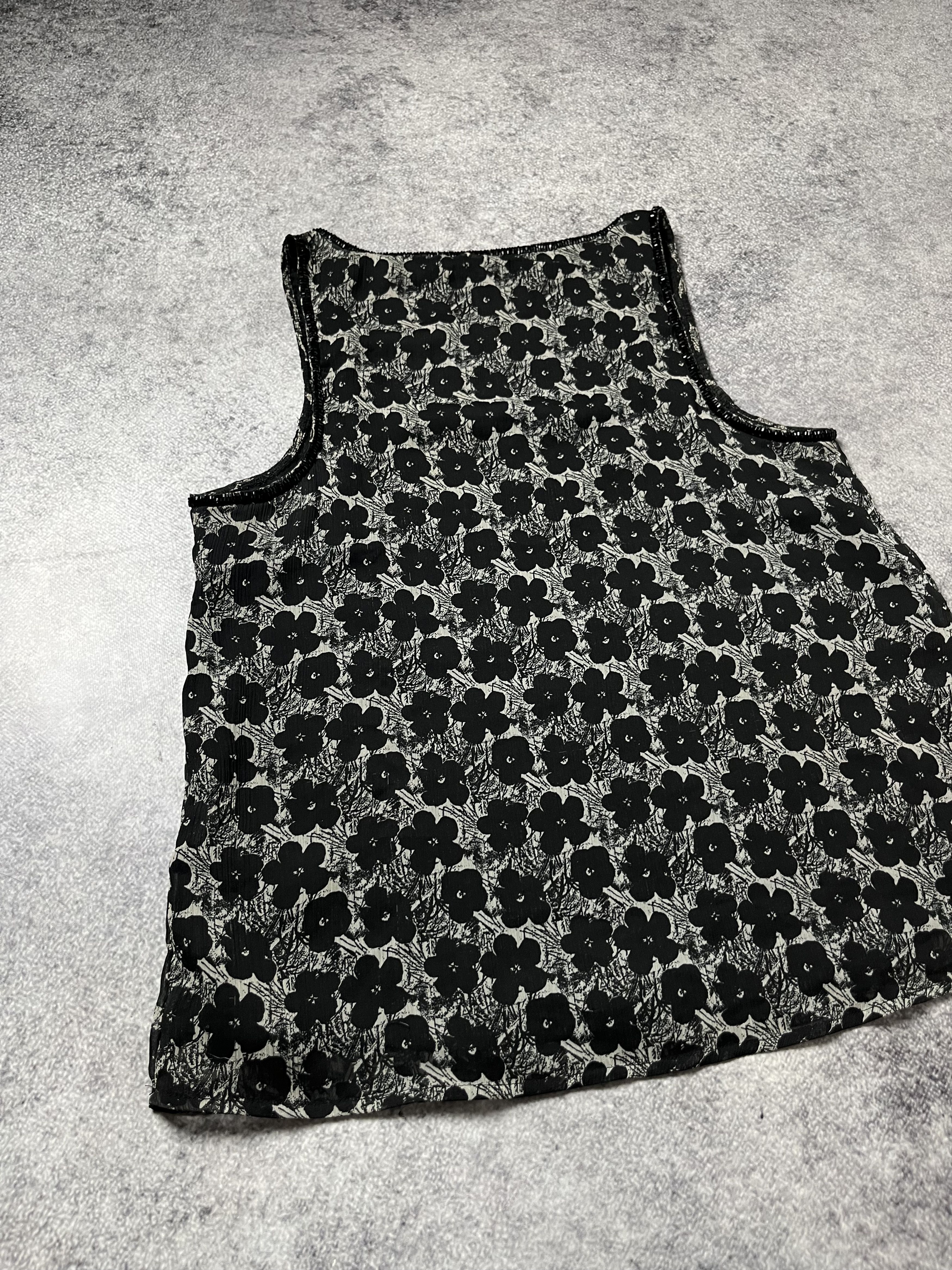 Andy Warhol 🔥ANDY WARHOL BY PEPE JEANS FLORAL TANK TOP RAF SIMONS VIBE Size M / US 6-8 / IT 42-44 - 11 Thumbnail