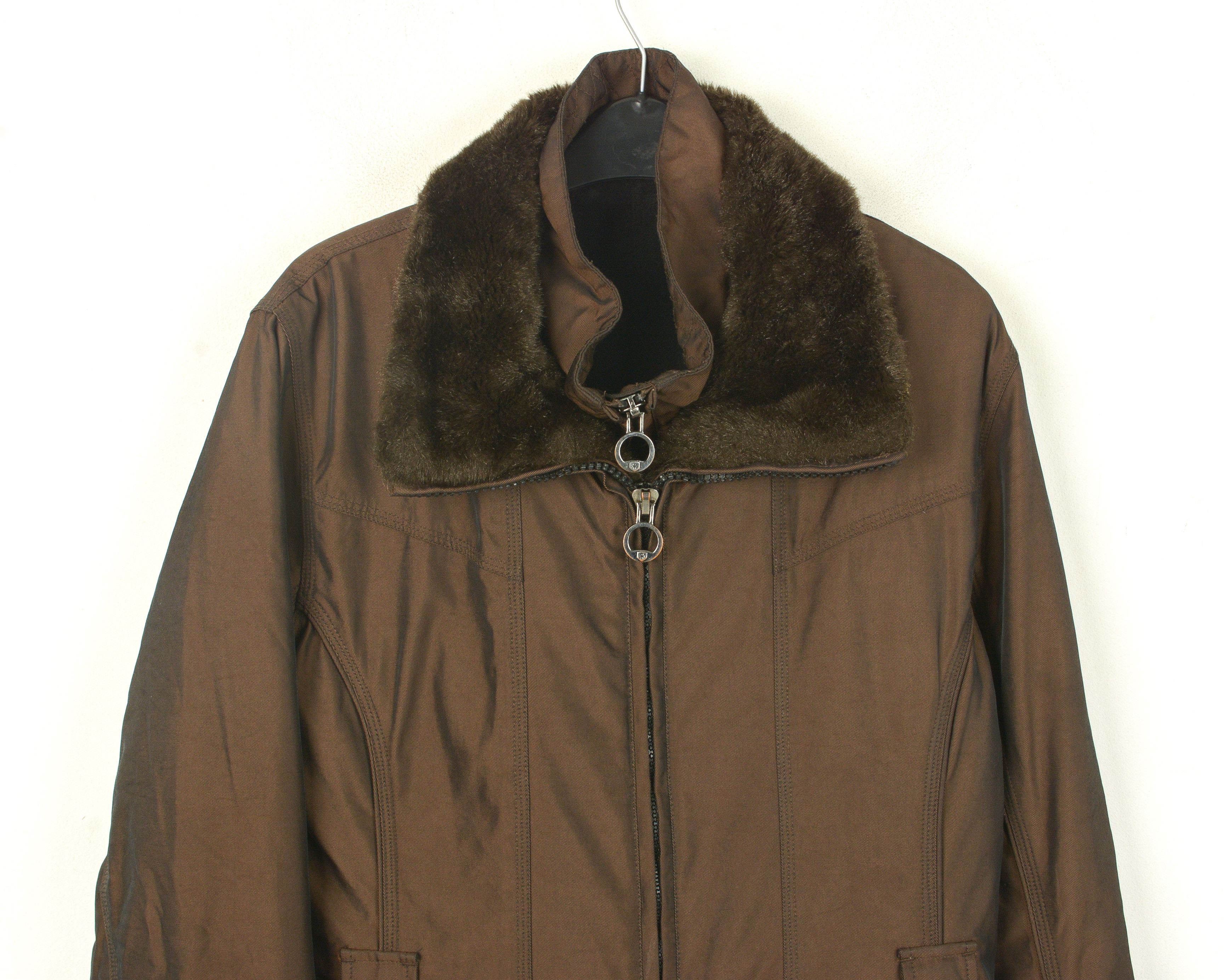Wellensteyn Zermatt Women M Jacket Full Zip Coat Winter Warm Fur Collar Size M / US 6-8 / IT 42-44 - 2 Thumbnail