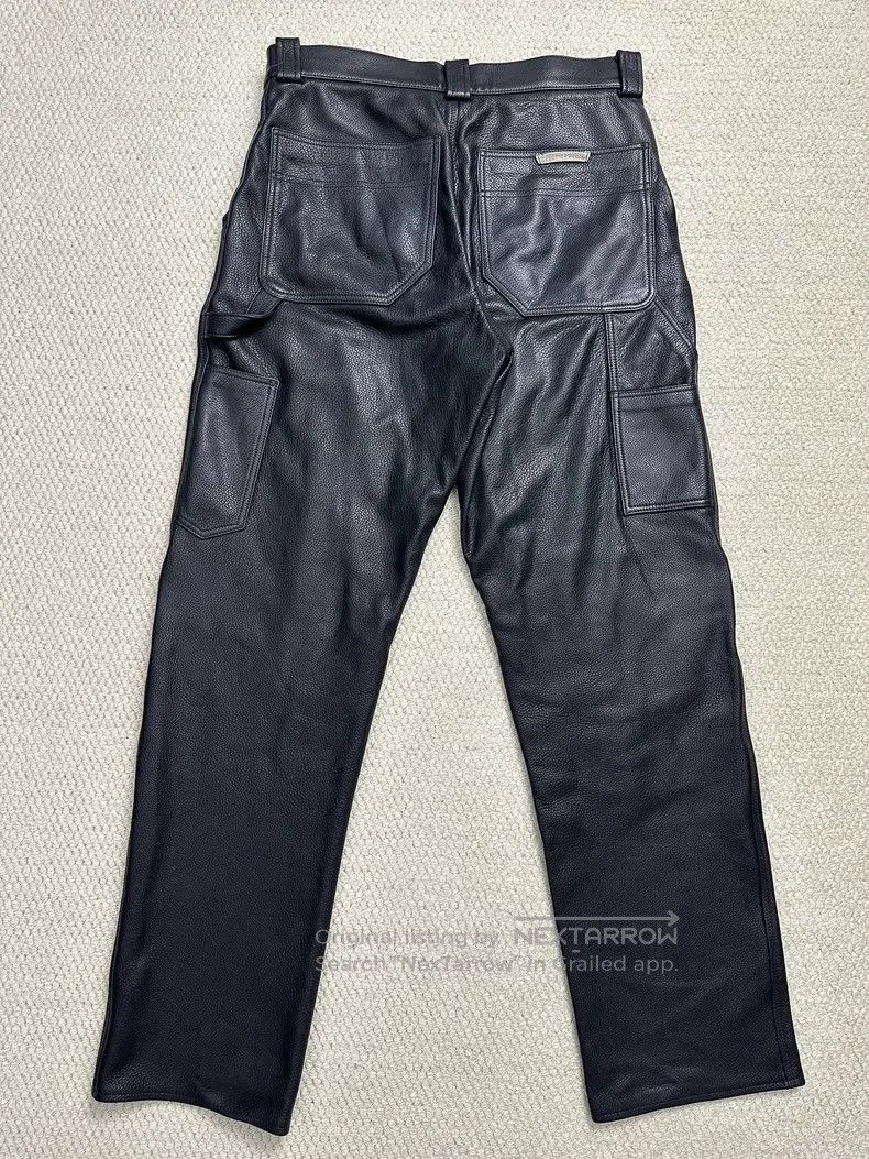 Chrome Hearts CHROME HEARTS 30 Flerkne Carpenter flame knee tooling leath Size 30" / US 8 / IT 44 - 3 Thumbnail