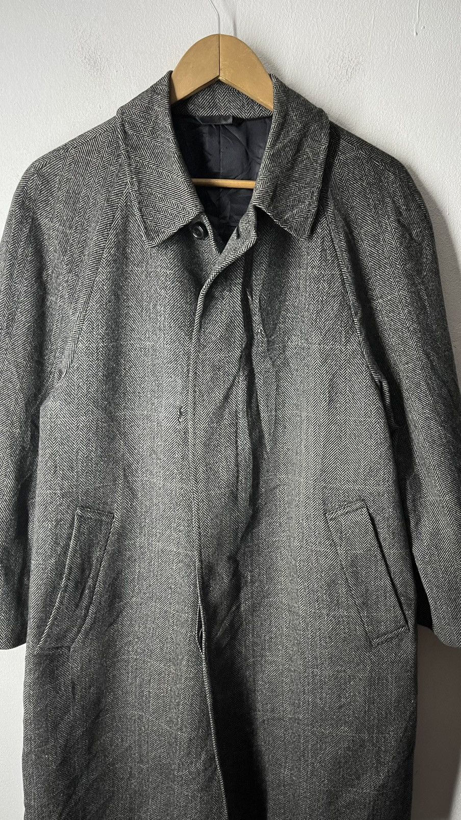 Hardy Amies HARDY AMIES CASHMERE LONG COAT WOOL PARKA JACKET Size US M / EU 48-50 / 2 - 4 Thumbnail