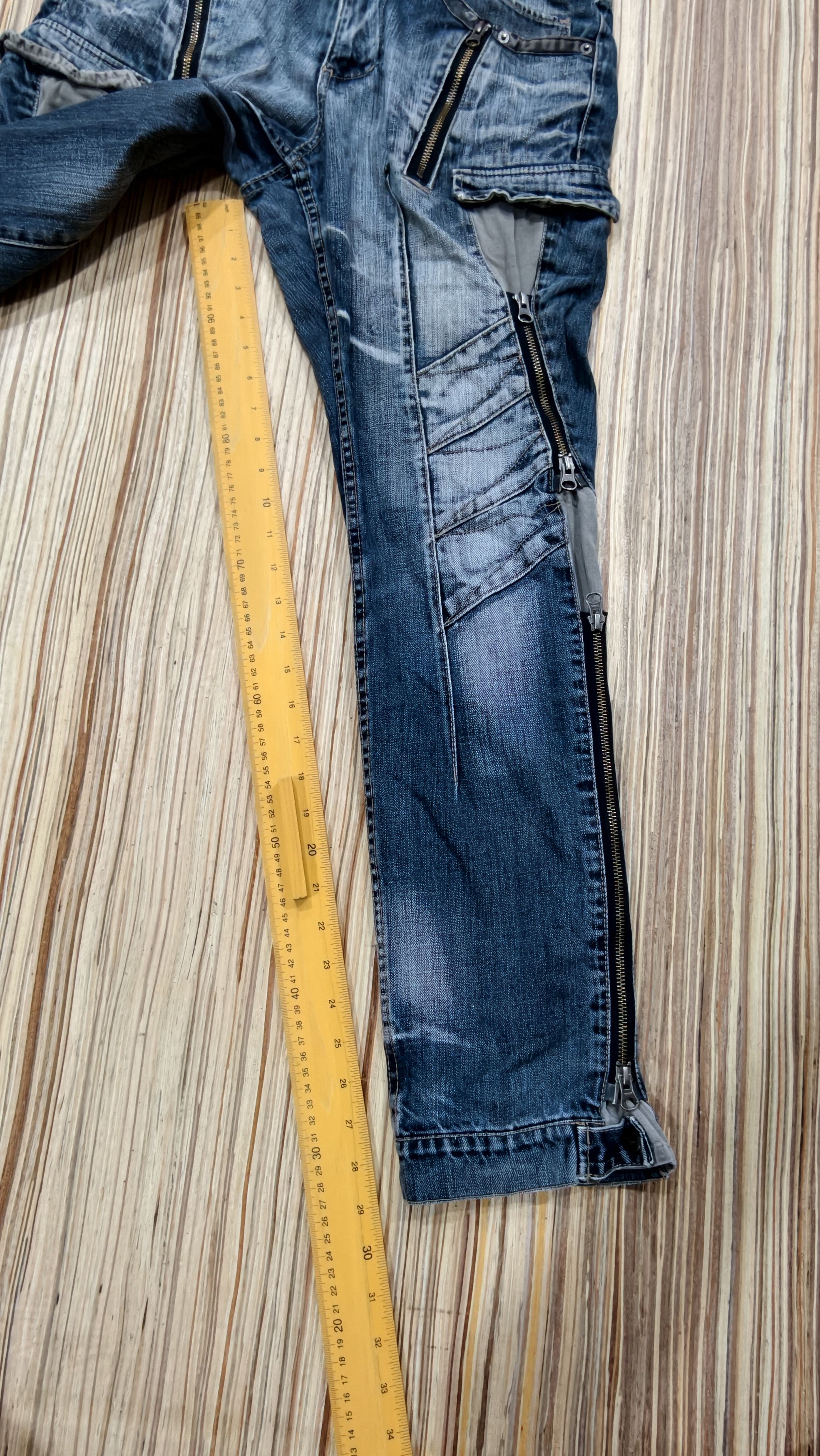 PPFM Beautiful PPFM bondage jeans Size US 33 - 9 Thumbnail