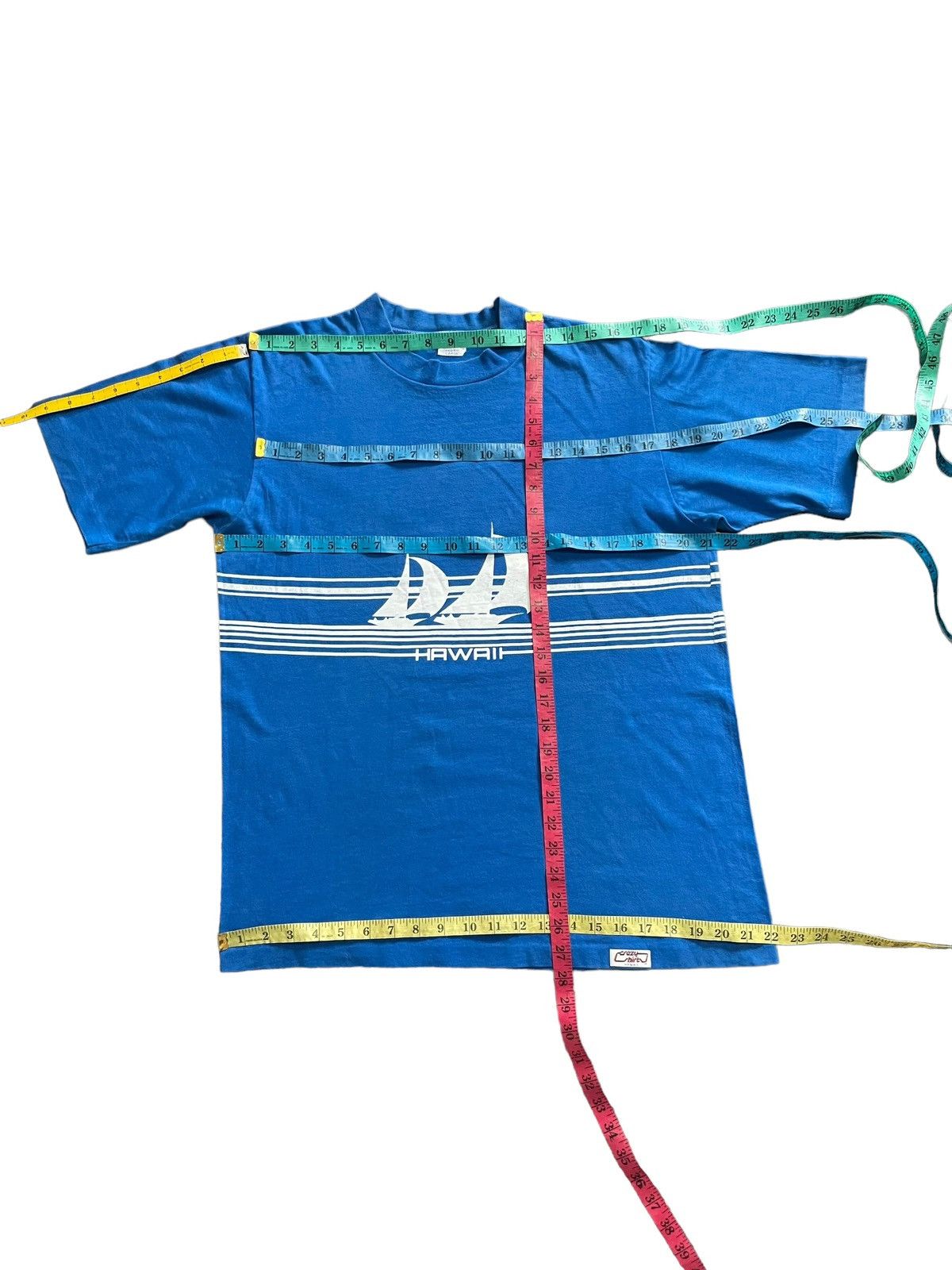 Vintage Vintage Hawaii Crazy Shirt Tshirt Size US L / EU 52-54 / 3 - 15 Thumbnail