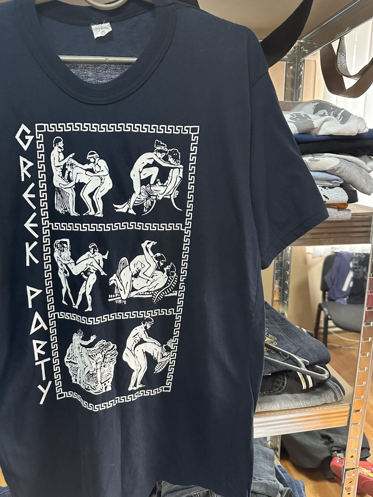 Vintage Humor We Be Jammin Kamasutra Sex Vintage T-shirt Tee Size US L / EU 52-54 / 3 - 2 Thumbnail