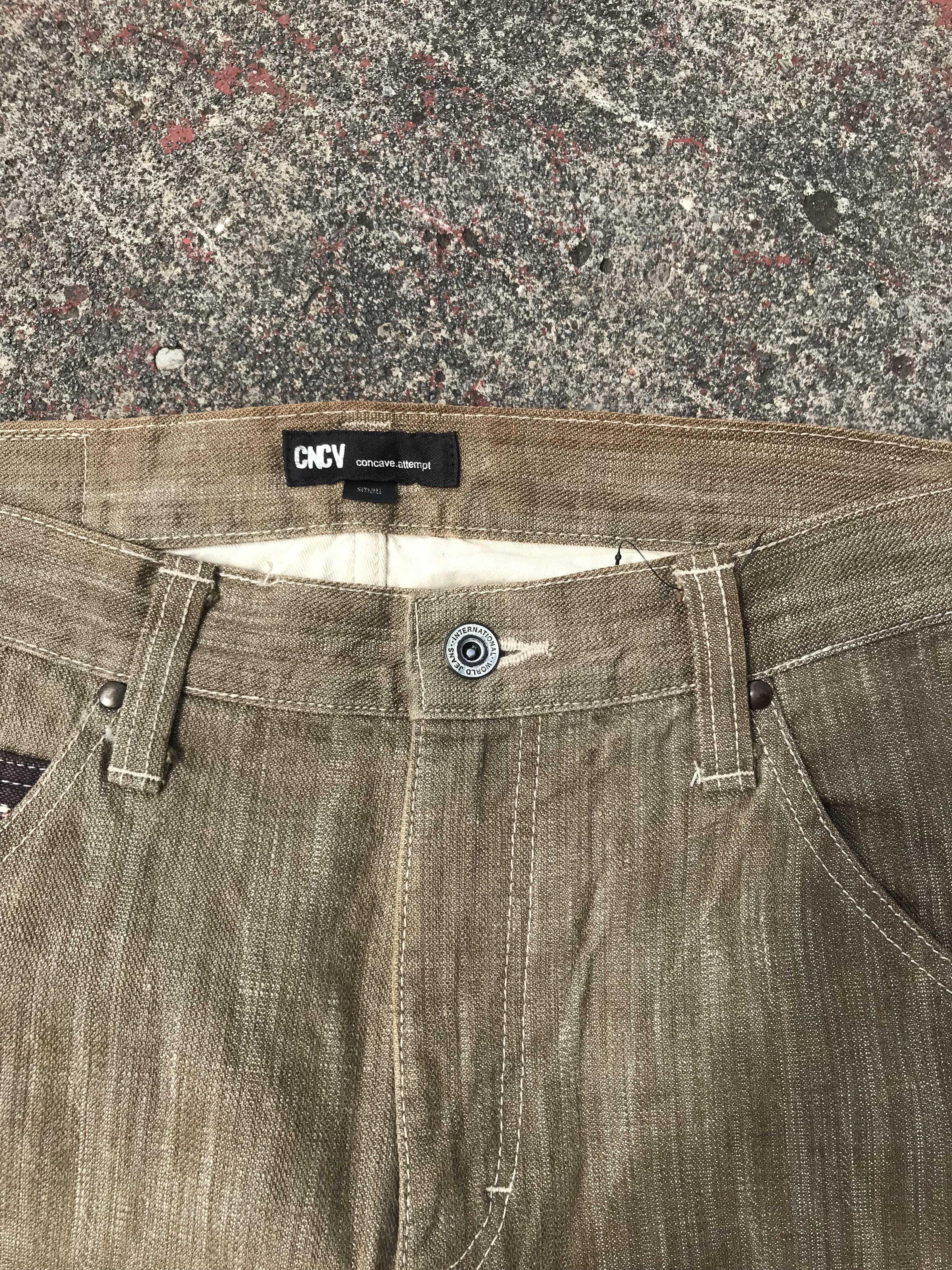 If Six Was Nine × Japanese Brand Rare‼️Concave attempt pants Size US 32 / EU 48 - 5 Thumbnail