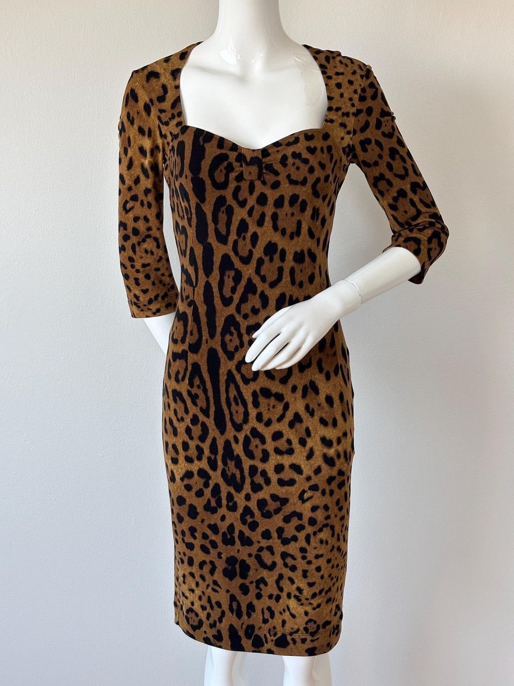 Roberto Cavalli Class Roberto Cavalli Leopard Print Dress Bodycon Size S / US 4 / IT 40 - 5 Thumbnail