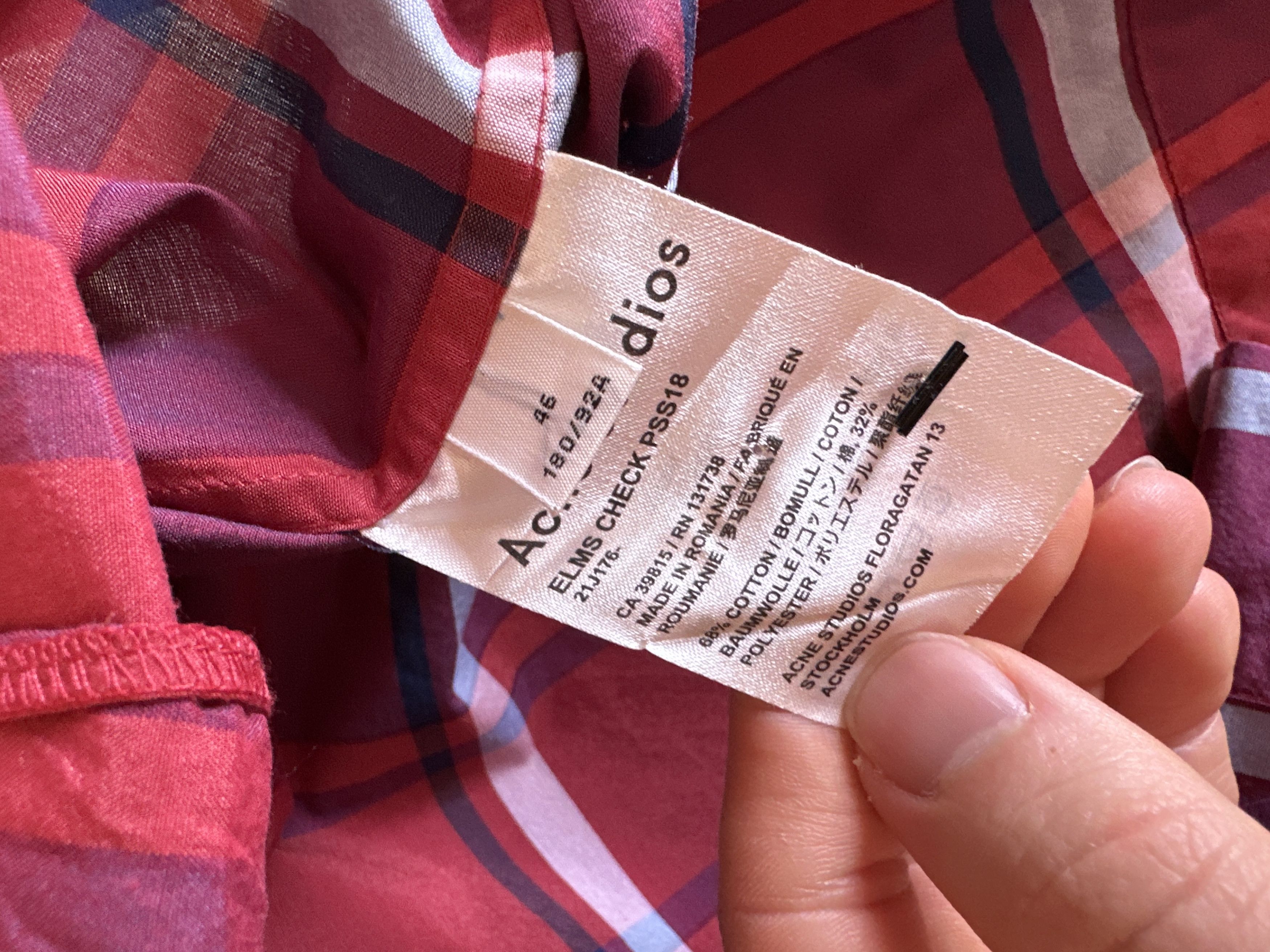 Acne Studios Acne Studios Elms Camp Collar Shirt Size US S / EU 44-46 / 1 - 6 Thumbnail