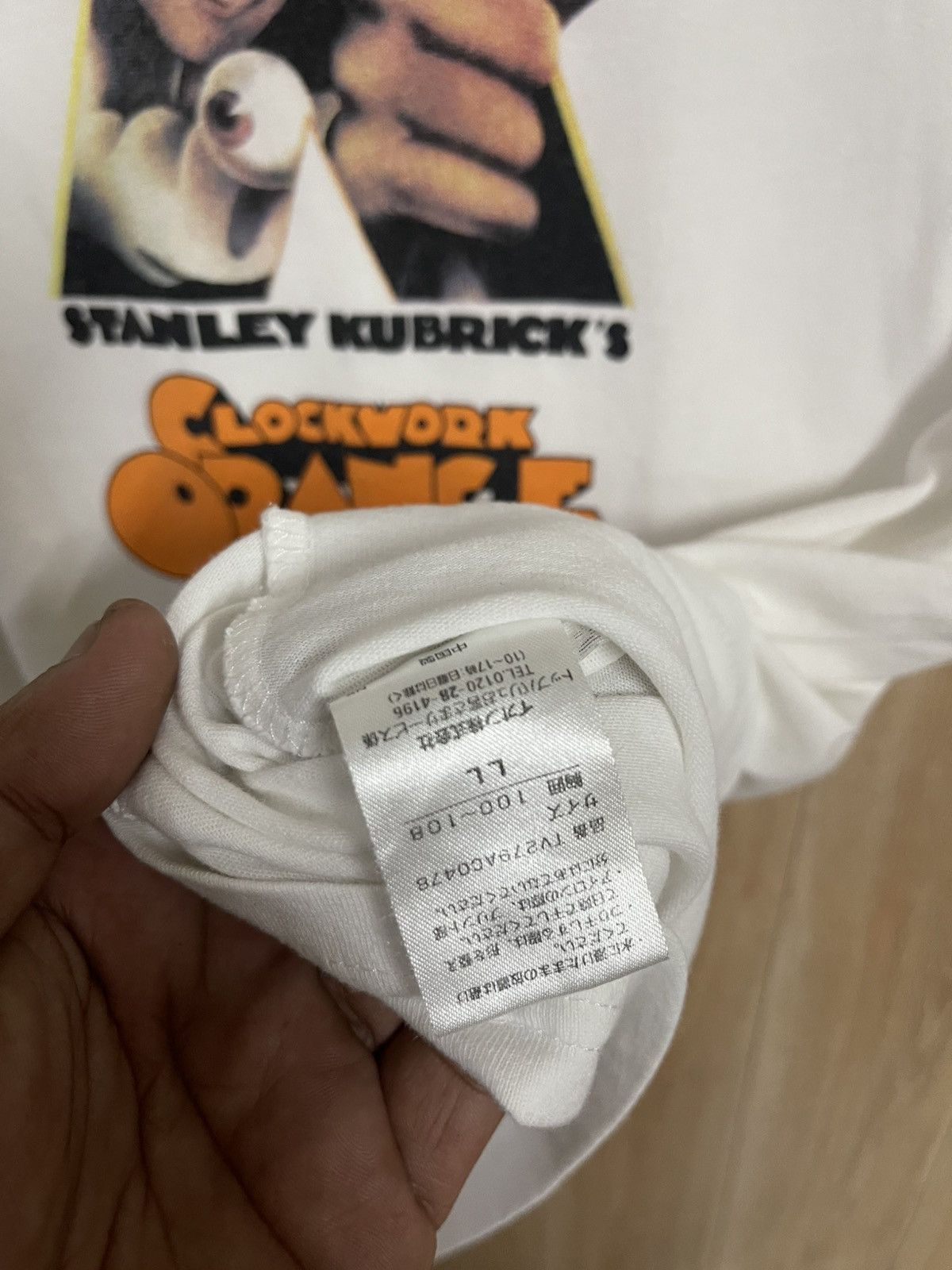 Vintage Vintage Clockwork Orange T shirt L Fit M Size US M / EU 48-50 / 2 - 5 Thumbnail