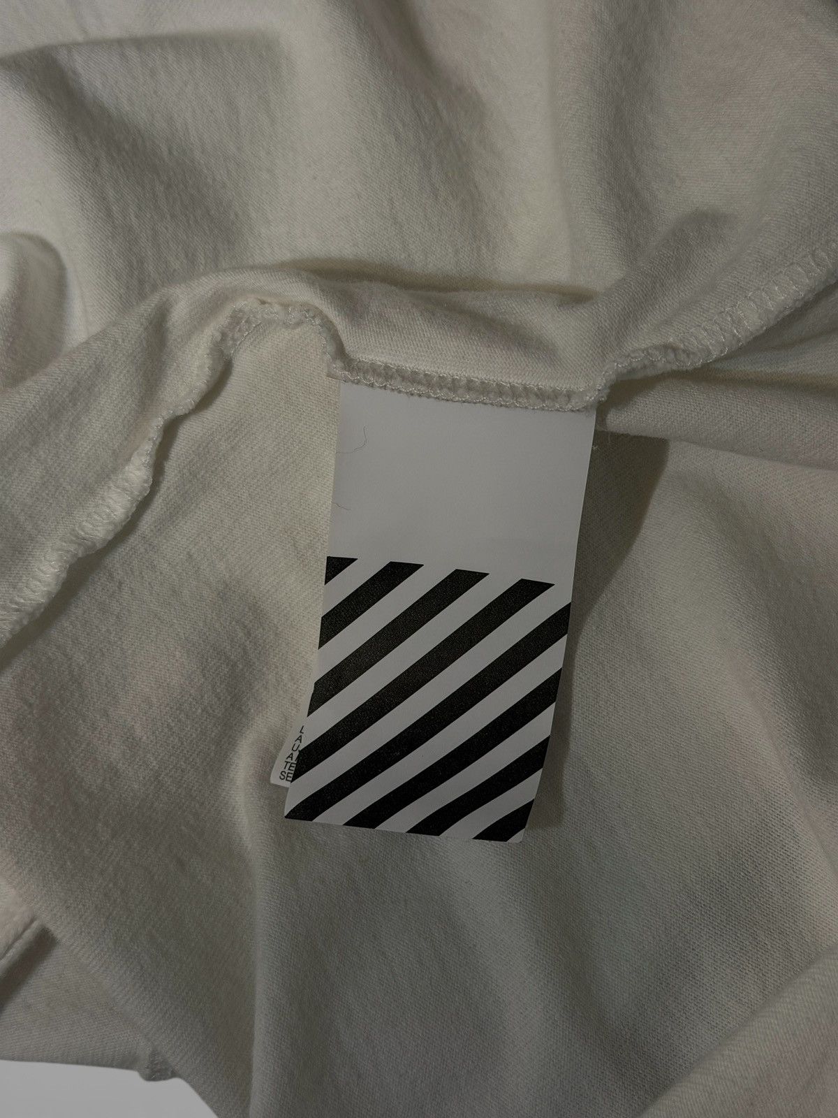 Off-White OFF-WHITE SS19 SSENSE EXCLUSIVE INCOMPLETE SPRAY PAINT TEE Size US XS / EU 42 / 0 - 4 Thumbnail