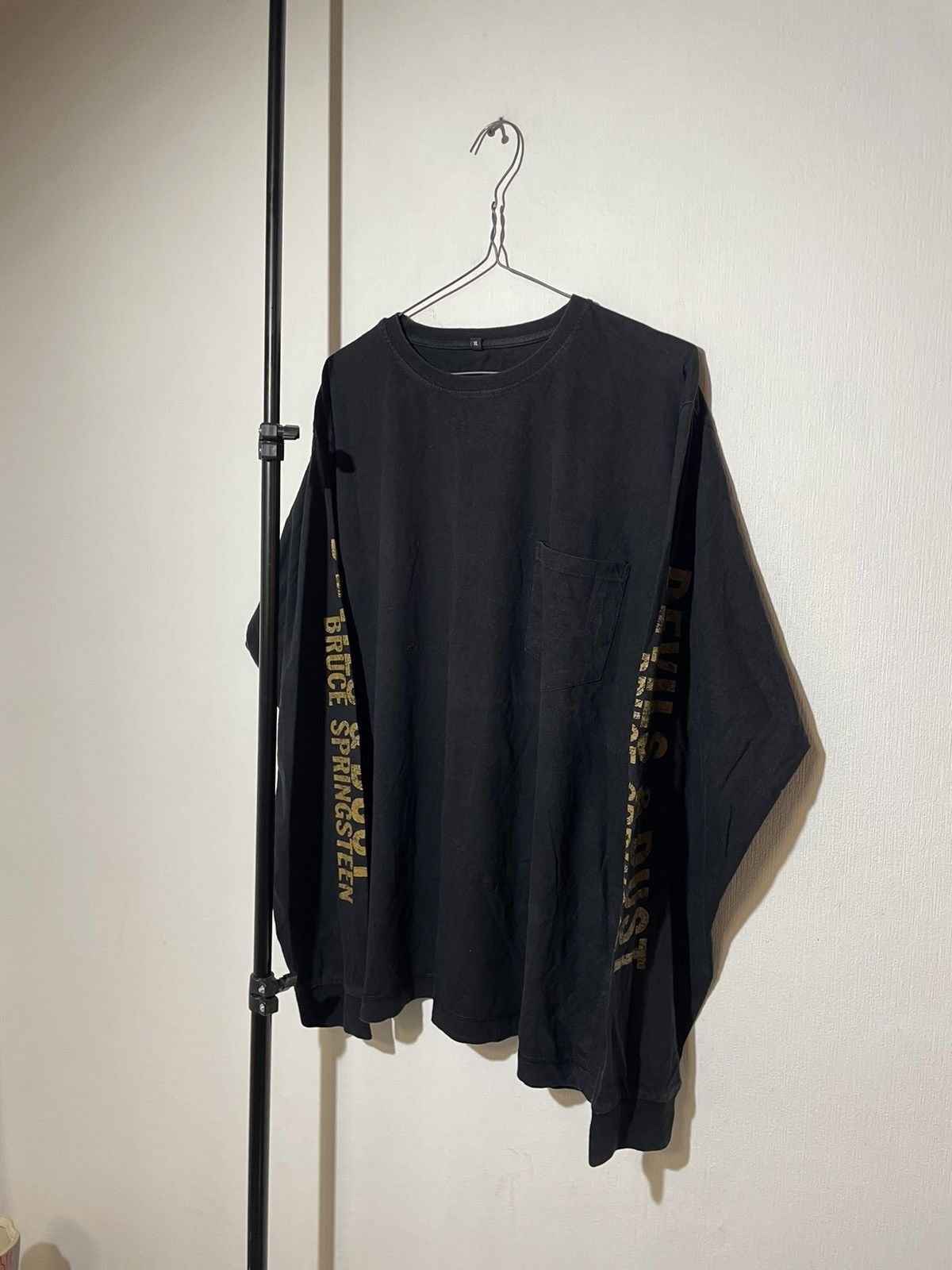 Vintage Vintage 2005 Bruce Springsteen Devils Dust Faded Black Long Size US XL / EU 56 / 4 - 5 Thumbnail