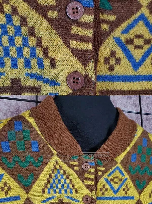 Dior Dior Brown Wool Long Sleeve Sweater for Women . Size M / US 6-8 / IT 42-44 - 5 Thumbnail