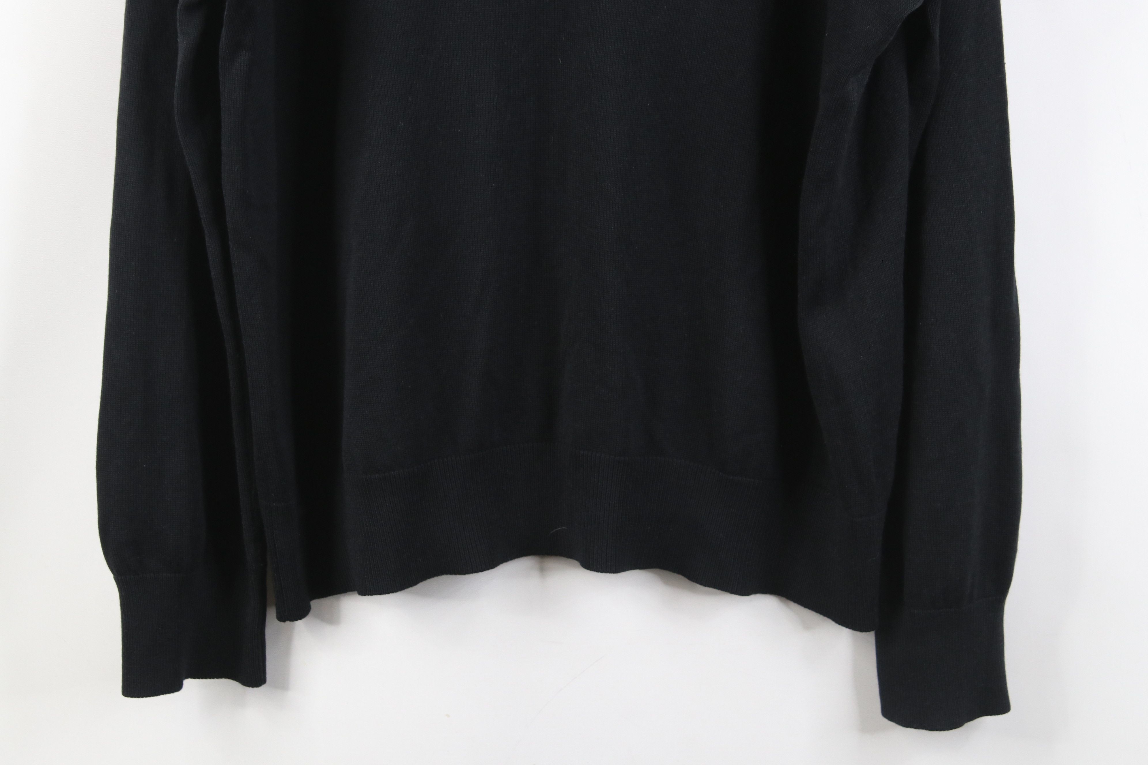 Banana Republic Banana Republic Lightweight Silk Cashmere Knit Sweater Black Size US L / EU 52-54 / 3 - 3 Thumbnail