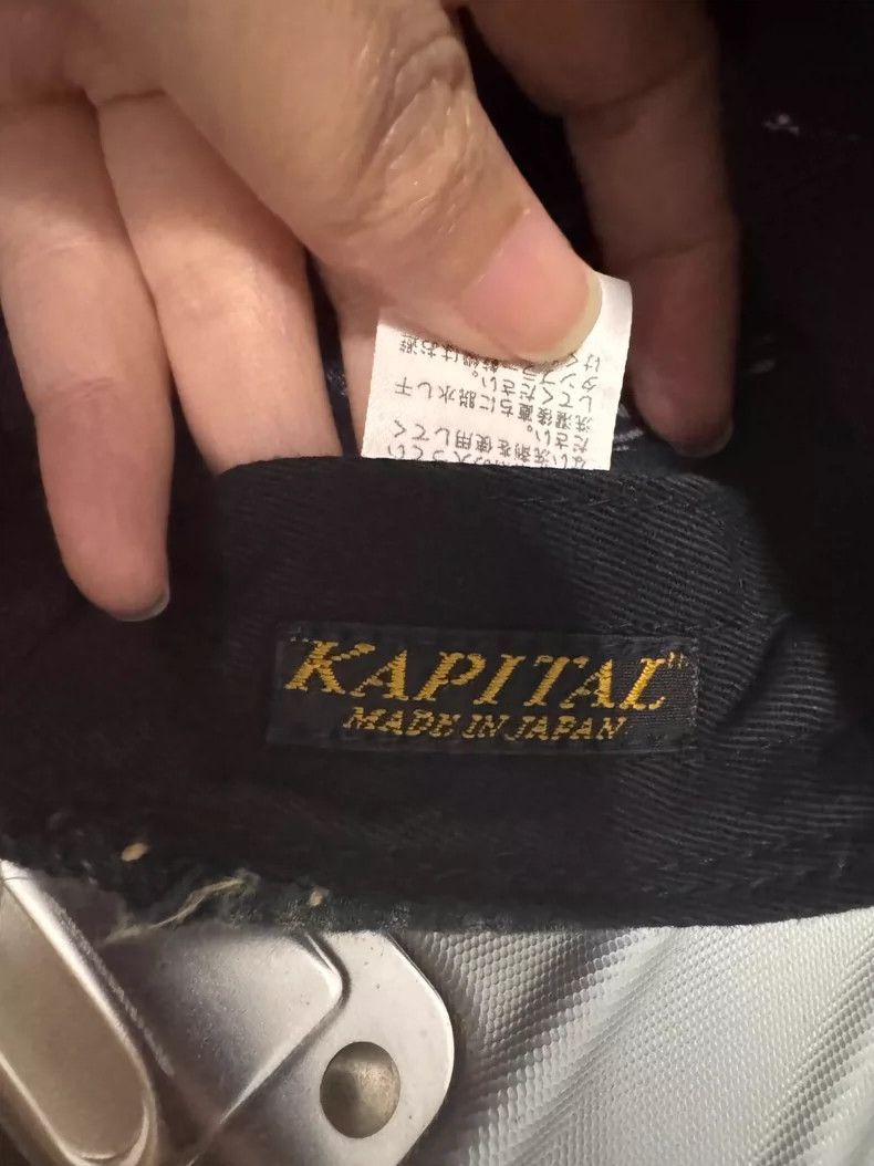 Kapital Kapital Boro Embroidered Patchwork Cap-2508 Size ONE SIZE - 2 Thumbnail