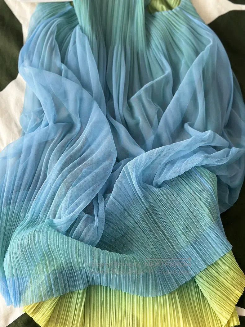 Issey Miyake Issey Miyake Blue Vest Size L / US 10 / IT 46 - 3 Thumbnail