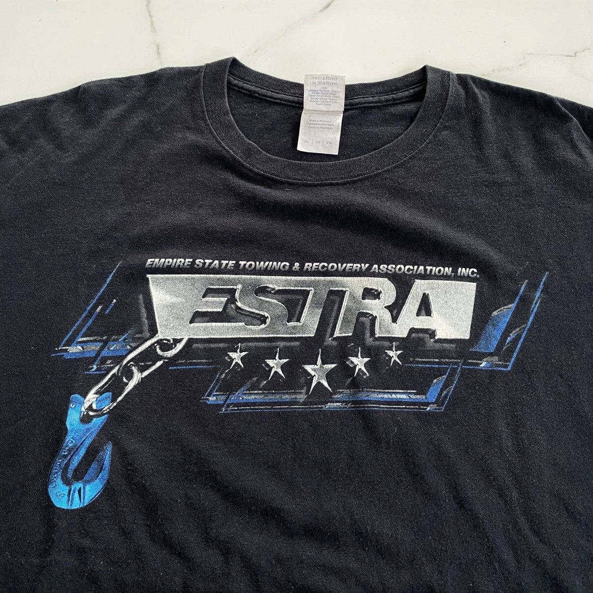 Gildan vintage Tshirt Estra truck car bmw Size US XL / EU 56 / 4 - 4 Thumbnail