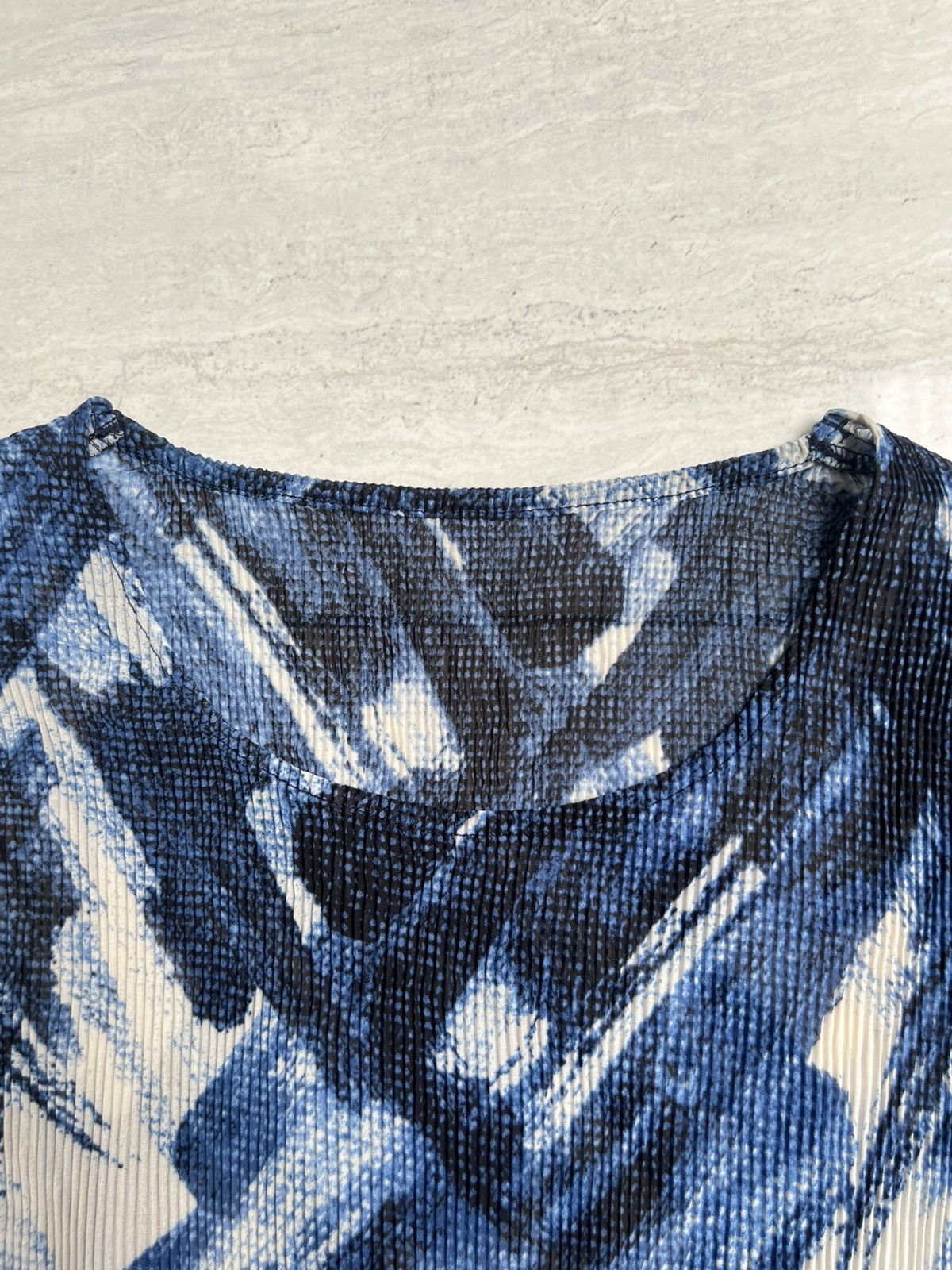 Issey Miyake Issey Miyake Abstract Wrinkle Pleats T-shirt Size US XS / EU 42 / 0 - 5 Thumbnail