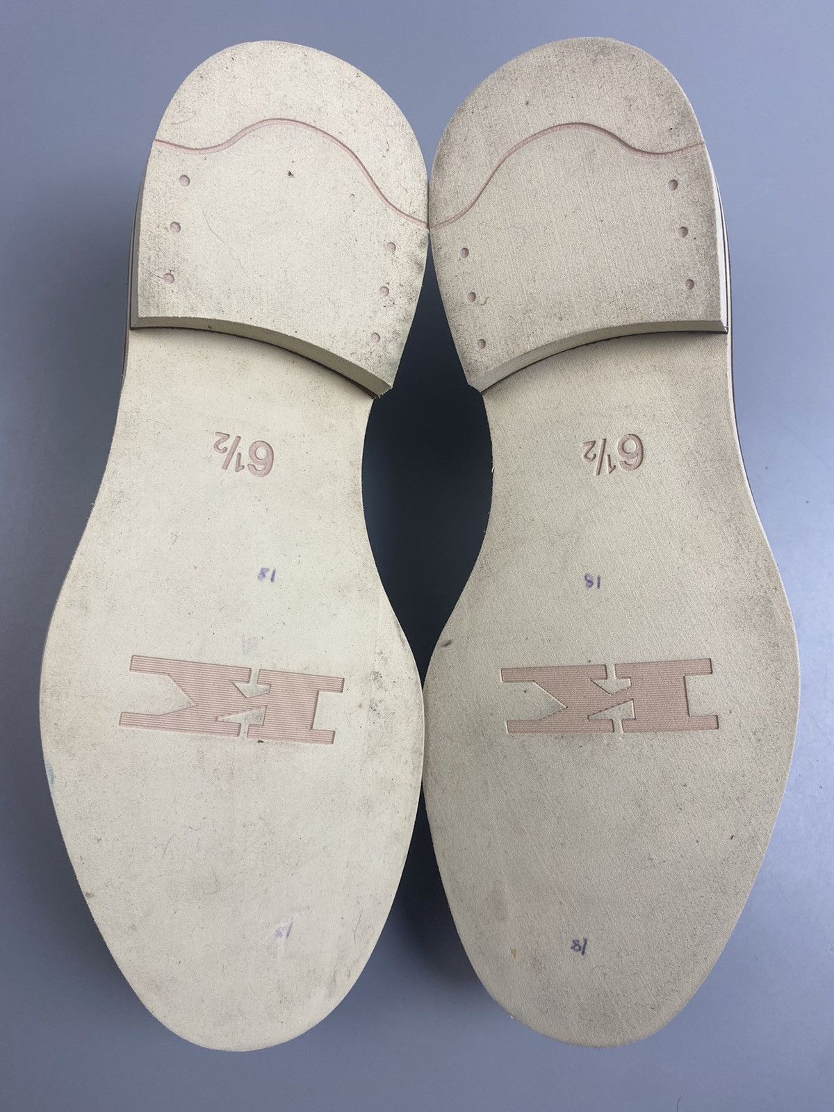 Kiton Kiton Beige Leather Suede Loafers Size US 6.5 / EU 39-40 - 11 Thumbnail