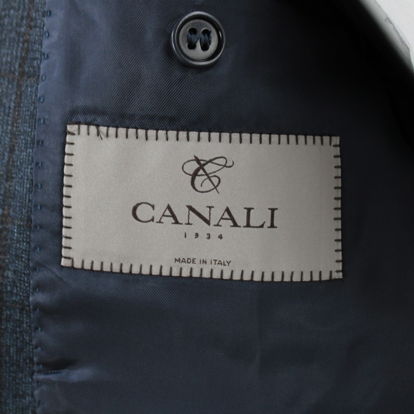 Canali Canali Suit Size US 36 Regular in Blue Size 36R - 8 Thumbnail