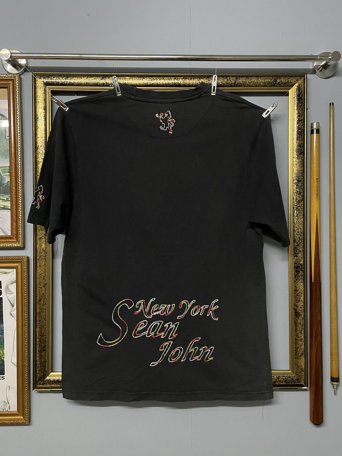 Sean John Vintage Designer Sean John Iconic Sunfaded Nyc Rapper Tee Size US M / EU 48-50 / 2 - 6 Thumbnail