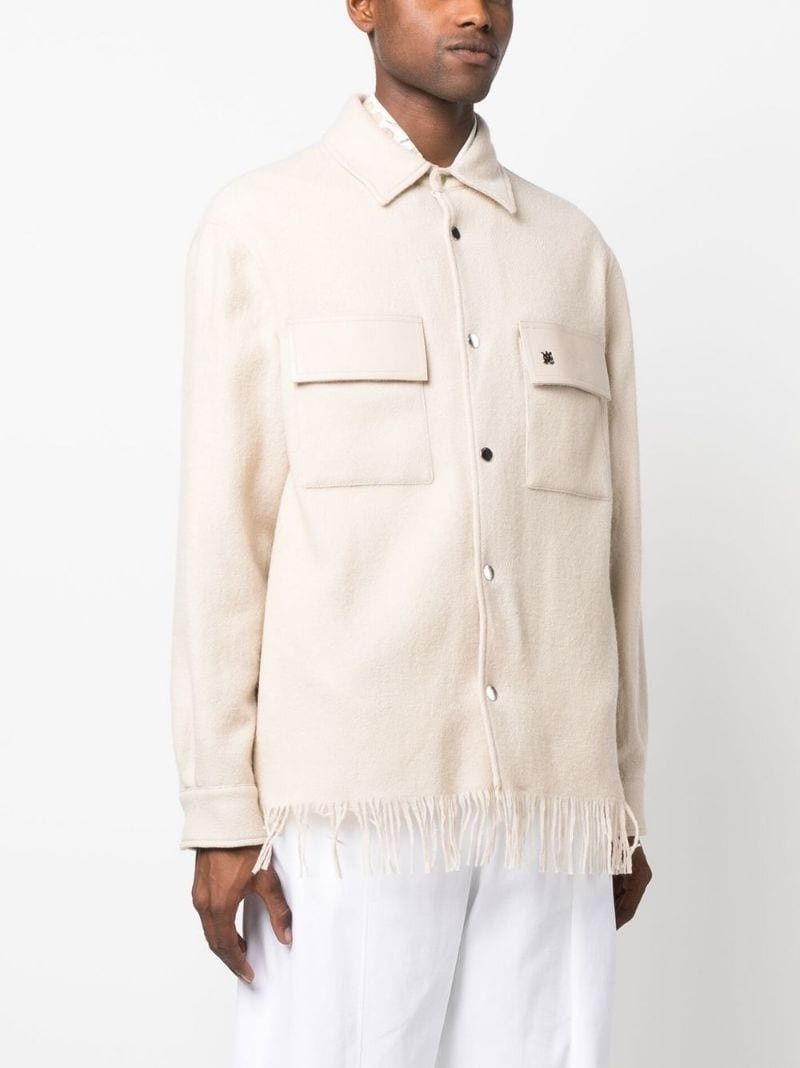 Amiri o1y0525 Solid Color Shirt in Beige Size US XS / EU 42 / 0 - 2 Thumbnail
