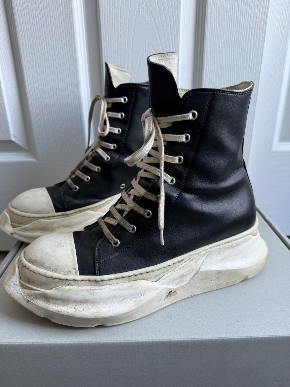 Rick Owens Rick Owens Abstract Ramones Size US 10 / EU 43 - 9 Thumbnail