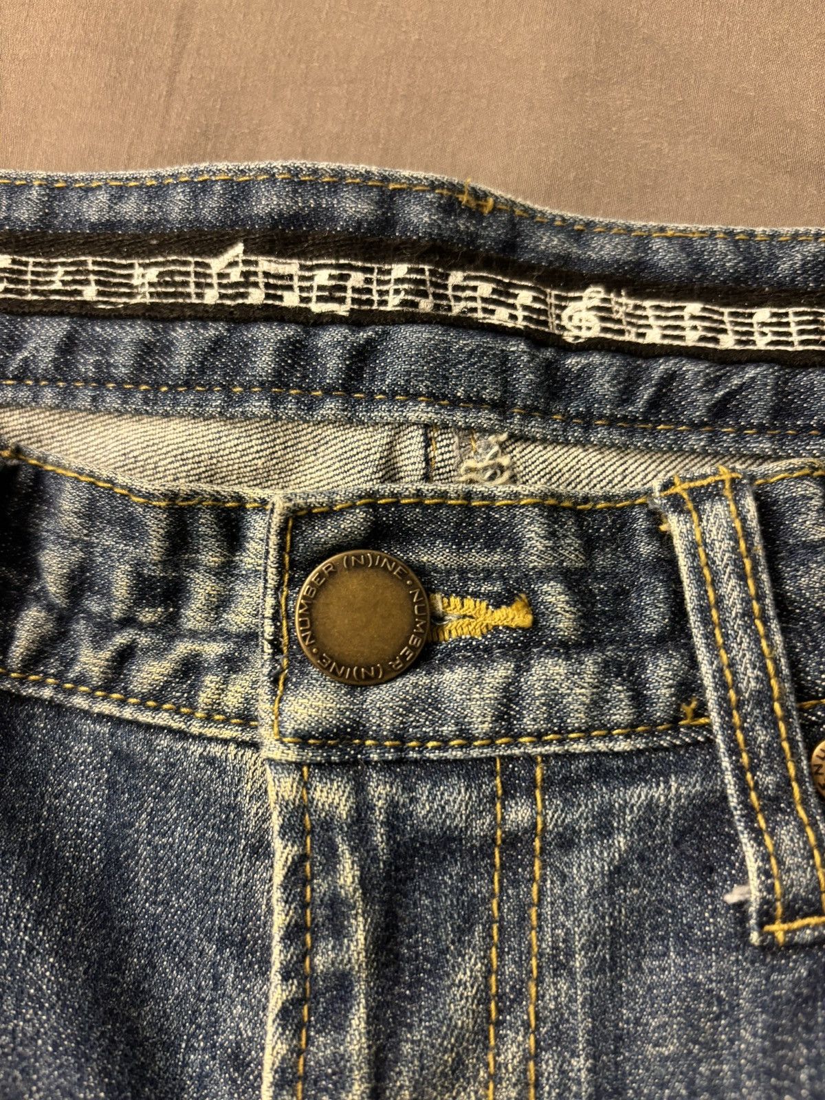 Number (N)ine Number Nine Denim Size US 30 / EU 46 - 3 Thumbnail