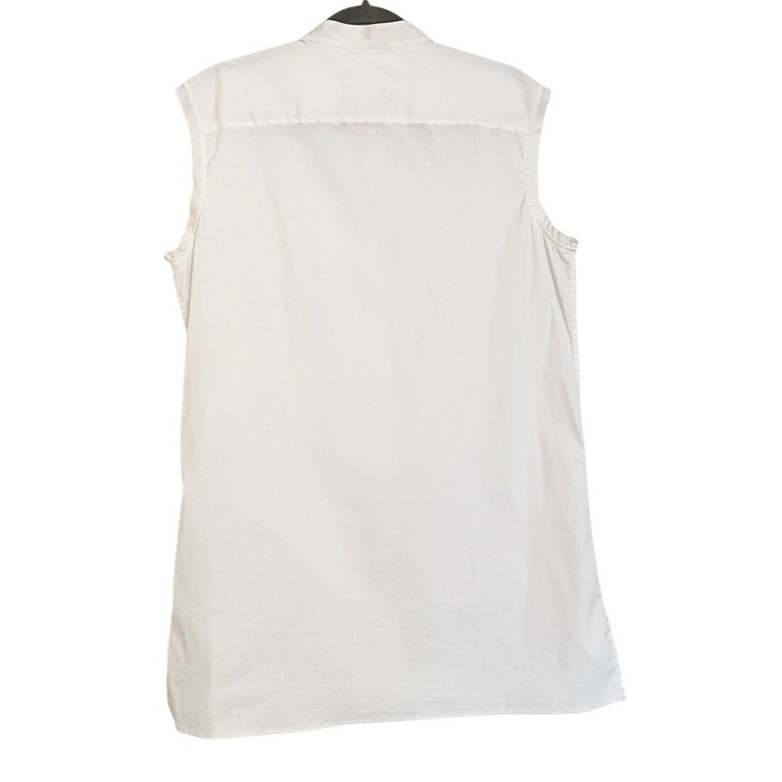 Lanvin Lanvin White Cotton Sleeveless Shirt Size L / US 10 / IT 46 - 2 Thumbnail