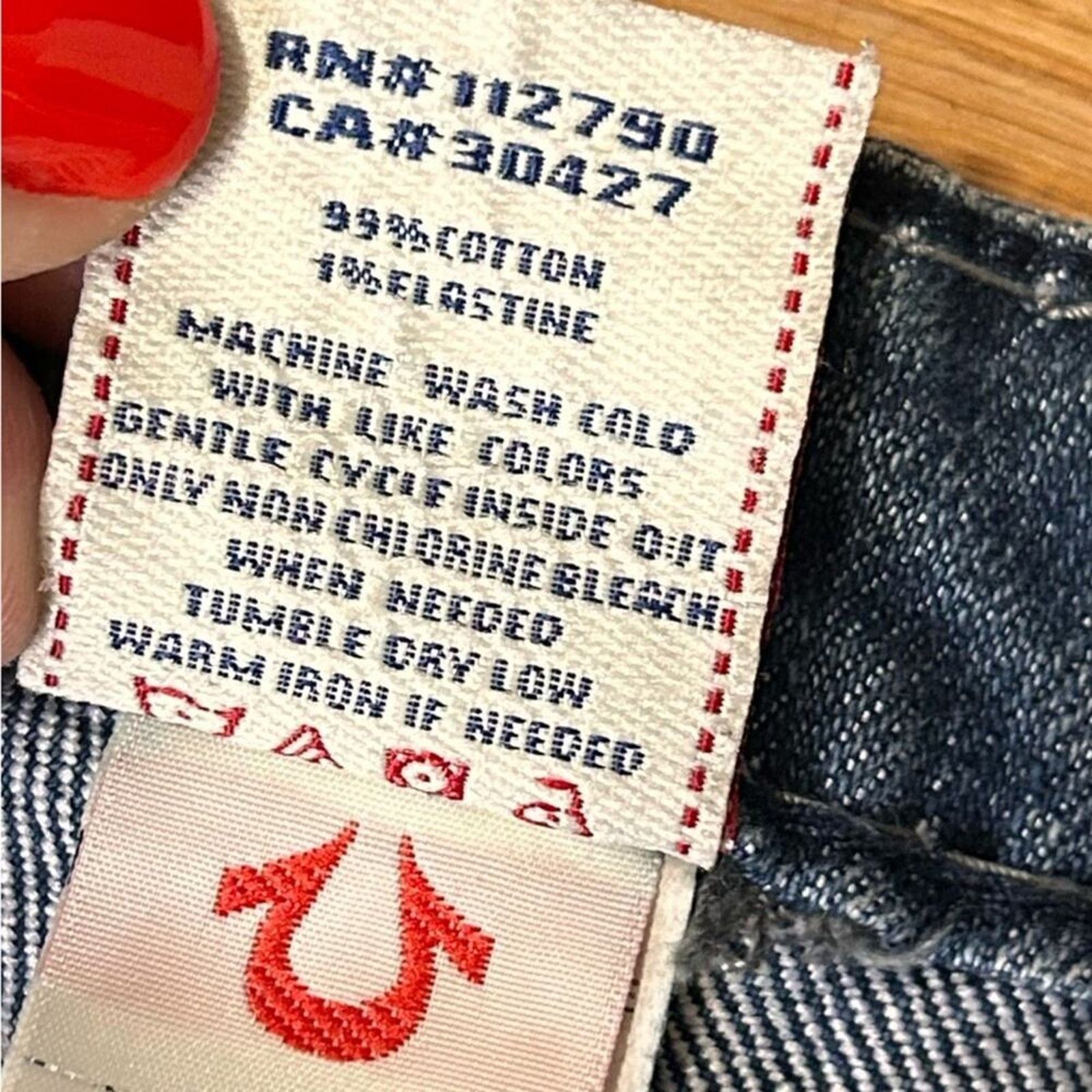 True Religion Nwt-True Religion Jeans-SZ 30 Size 30" / US 8 / IT 44 - 2 Thumbnail