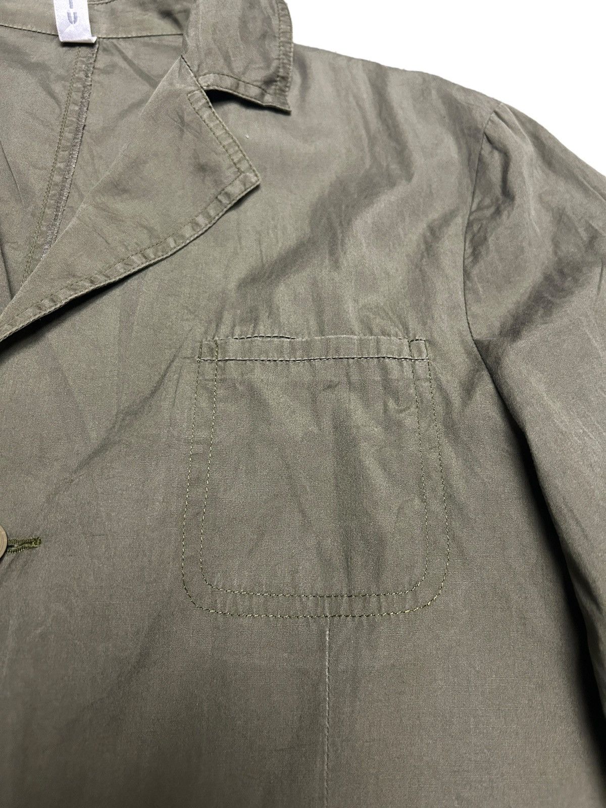 Miu Miu 90s Mens Lightweight Cotton Blazer Size 46R - 6 Thumbnail