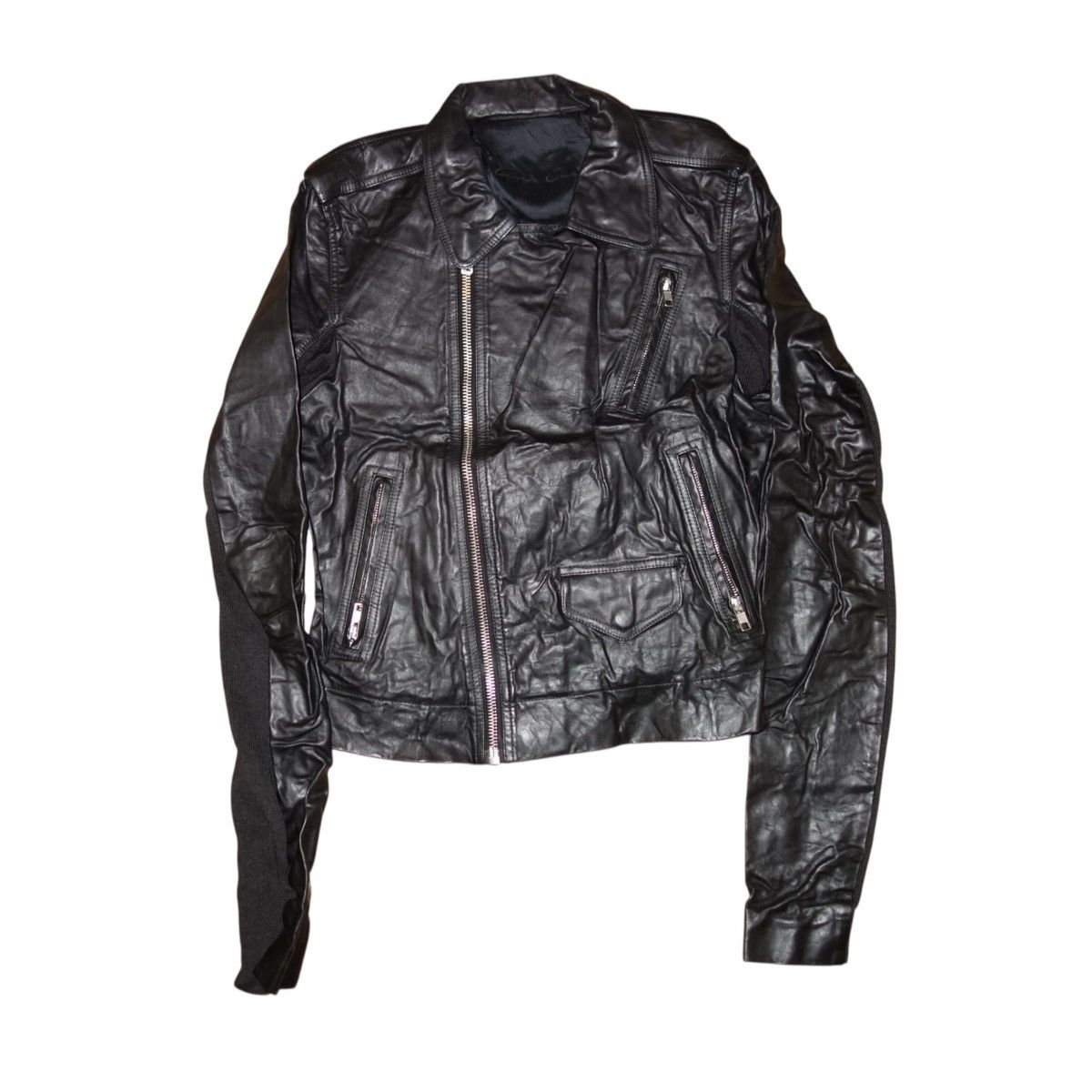 Rick Owens Rick Owens Stooges Leather Jacket Size S / US 4 / IT 40 - 2 Thumbnail