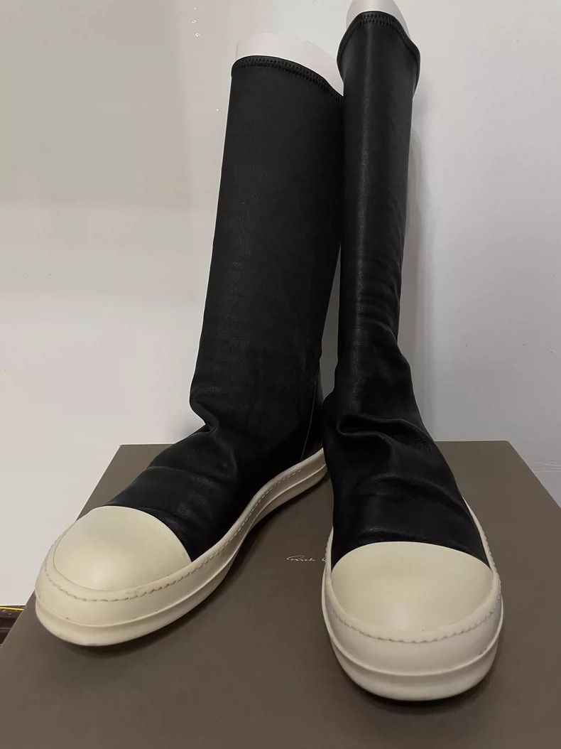 Rick Owens Rick Owens Mid-high sheepskin boots Size US 7 / EU 40 - 1 Thumbnail