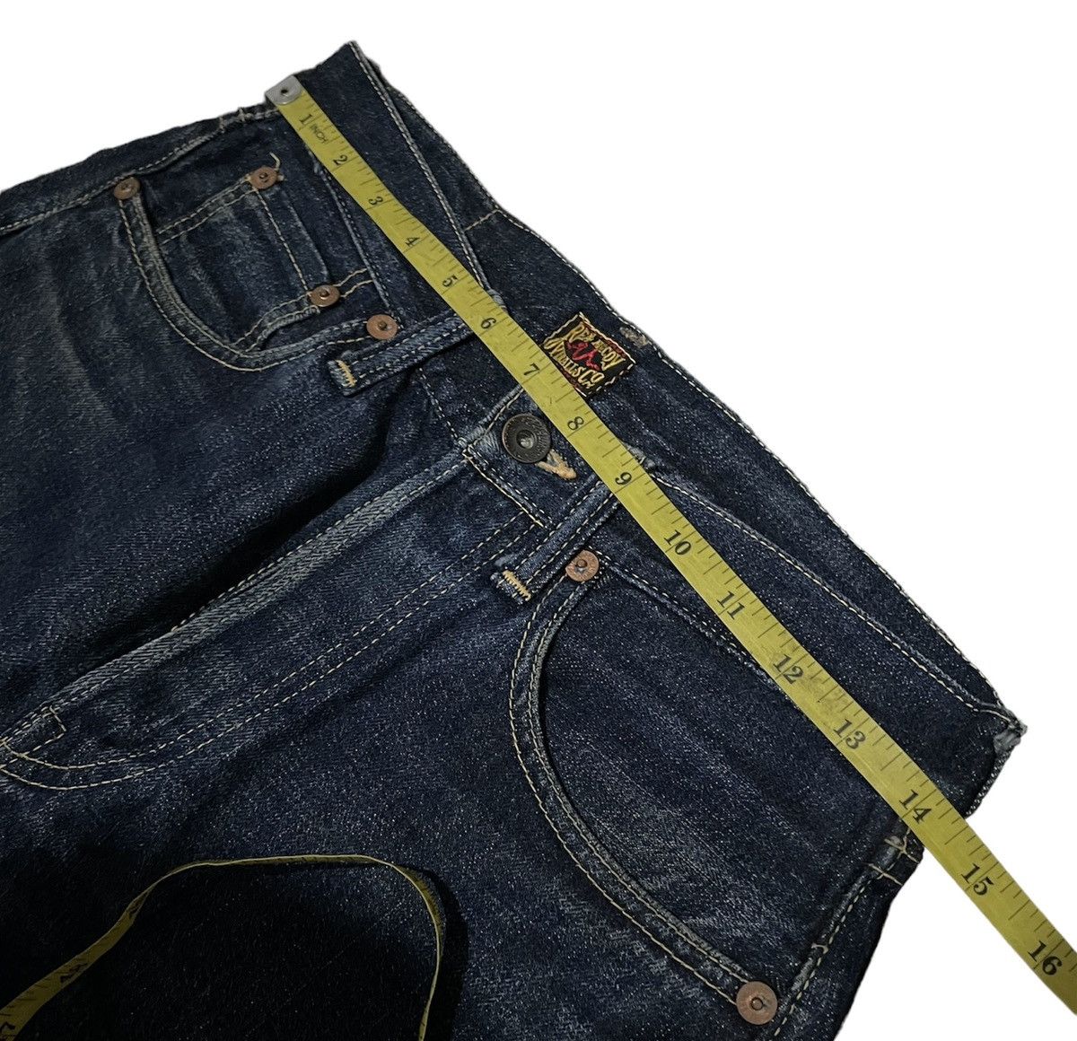 Japanese Brand × The Real McCoy's Vintage Selvedge Real Mc Coy Denim pants Size US 28 / EU 44 - 3 Thumbnail