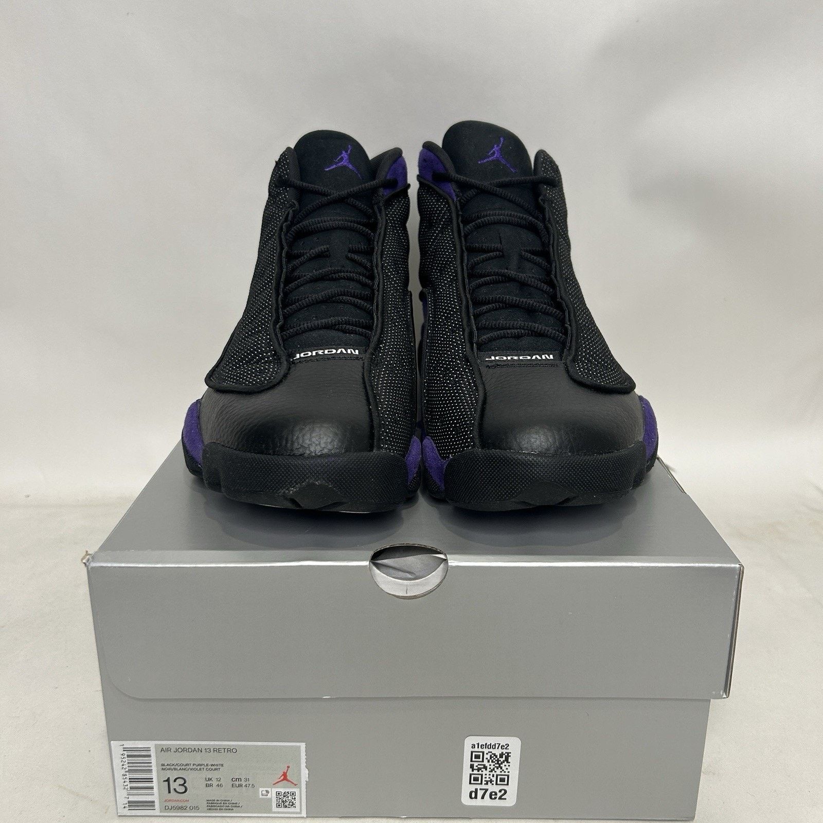 Nike Nike Air Jordan 13 Retro “Court Purple” Size US 13 / EU 46 - 2 Thumbnail