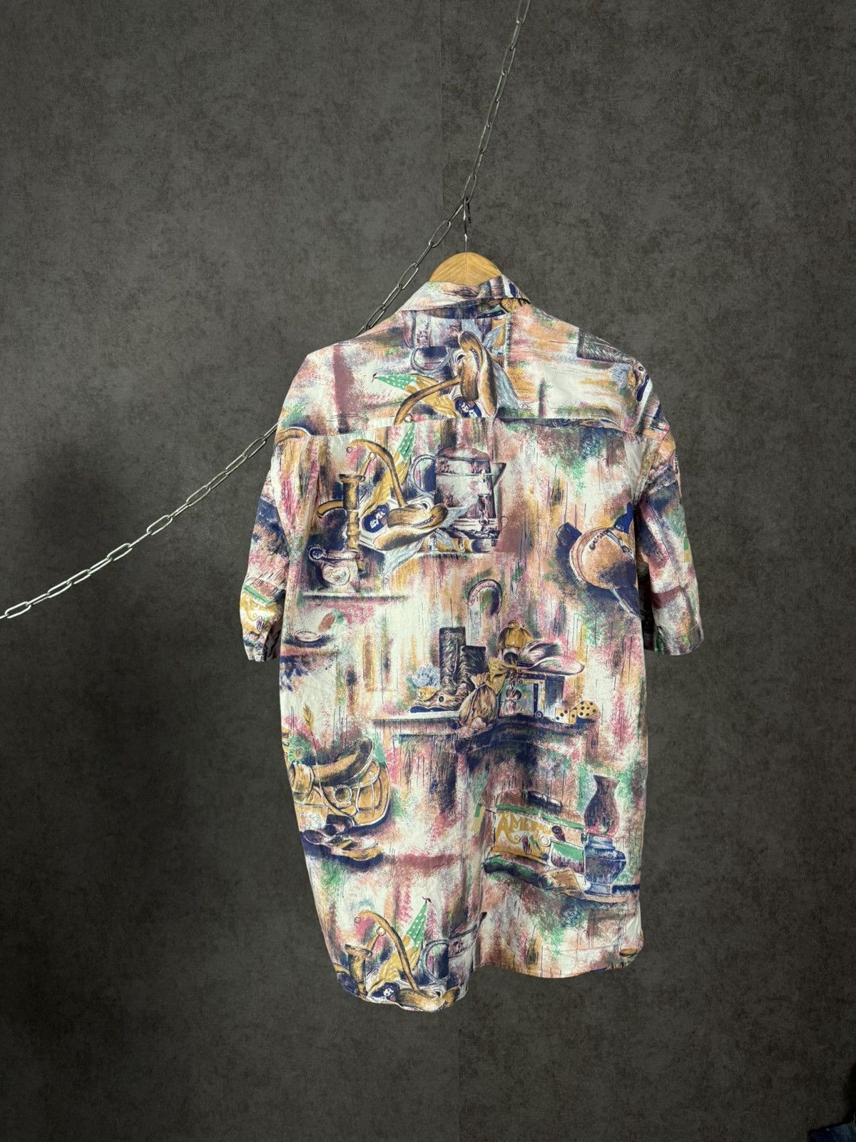 Vintage Art crazy hawaiian vintage shirt Size US XXL / EU 58 / 5 - 6 Thumbnail