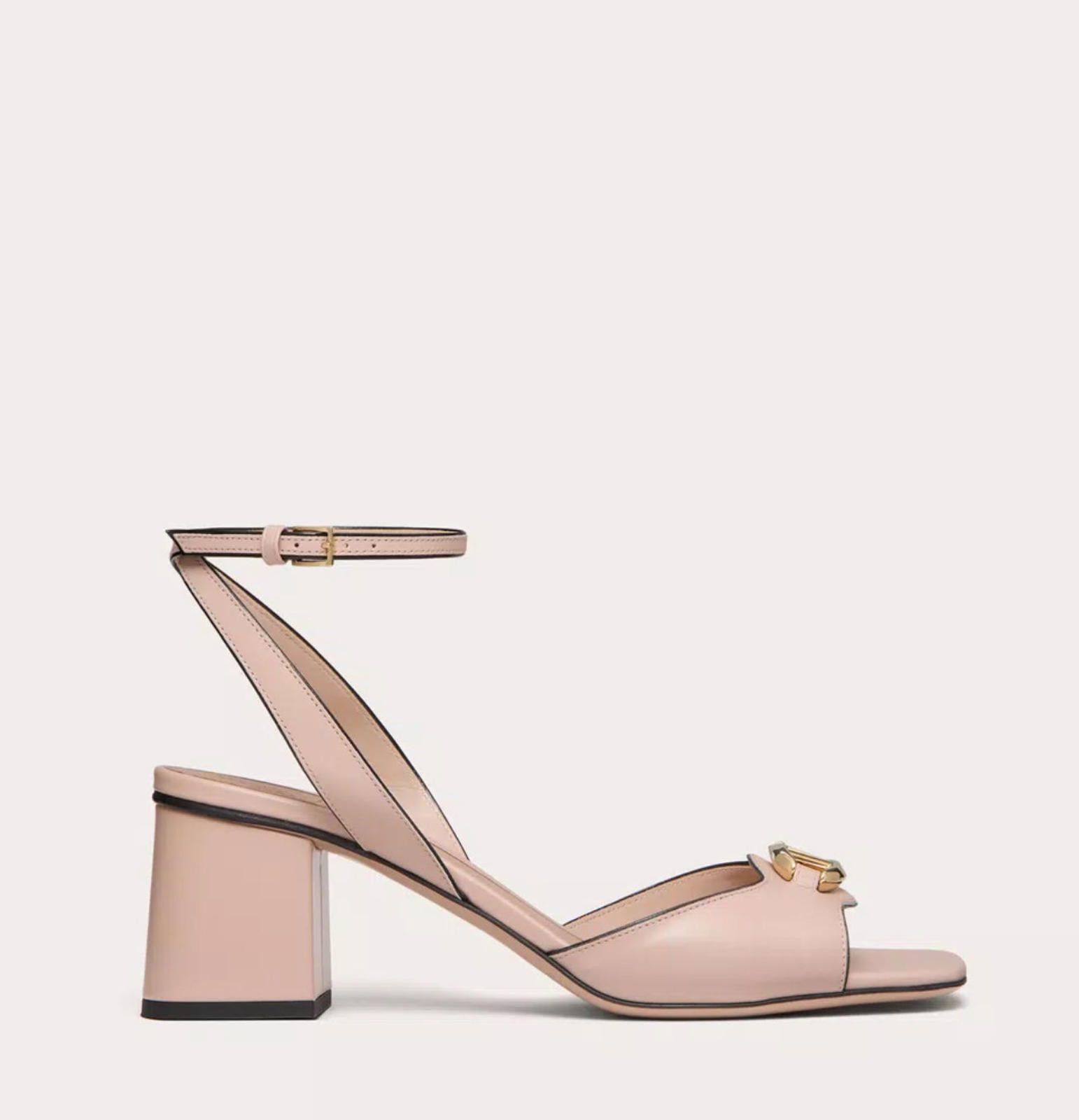 Other Valentino V-Logo Leather Sandal Size US 7.5 / IT 37.5 - 1 Thumbnail