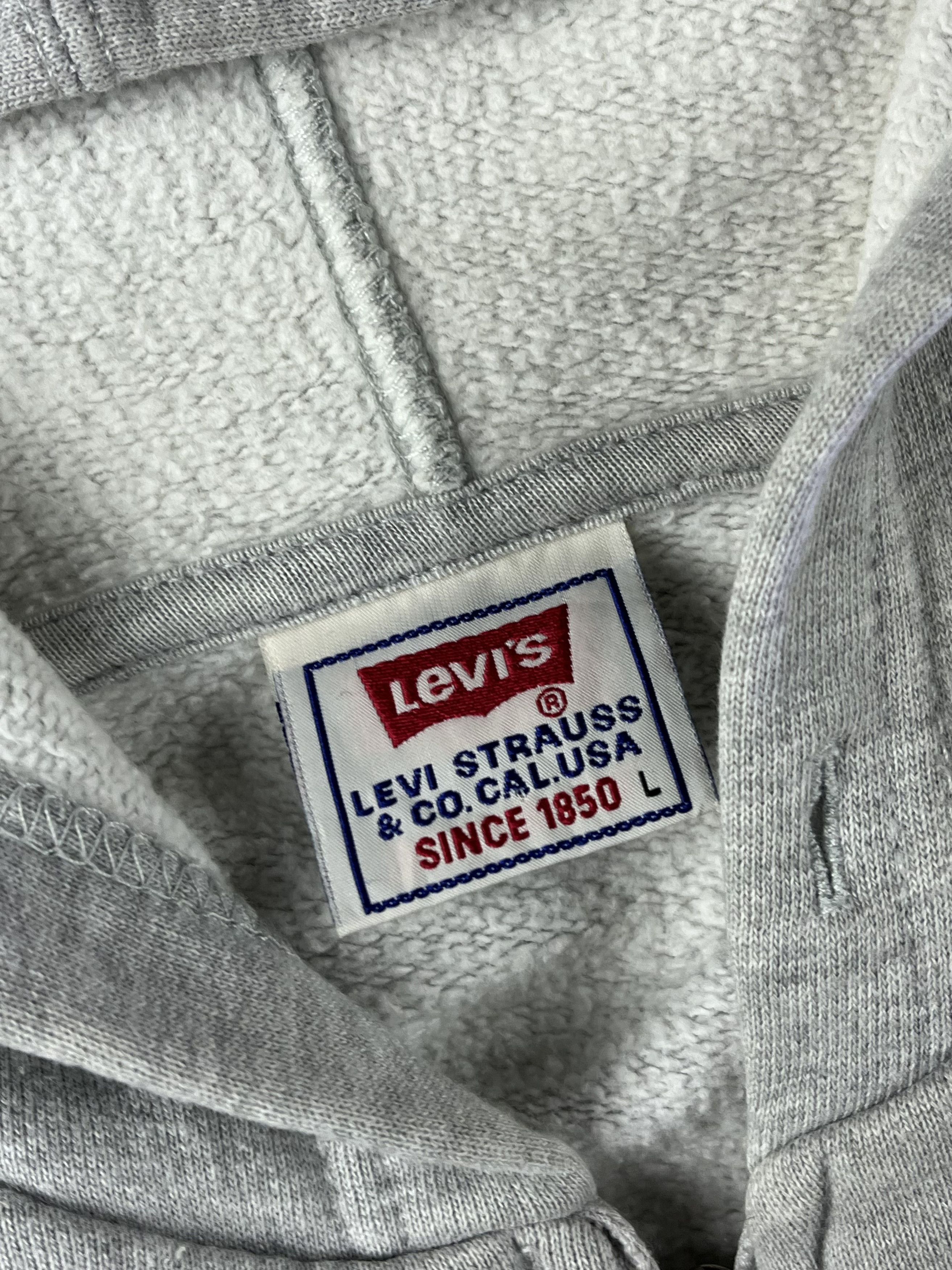 Levi's × Vintage 90S Levis Vintage Zip Hoodie Size US XL / EU 56 / 4 - 4 Thumbnail