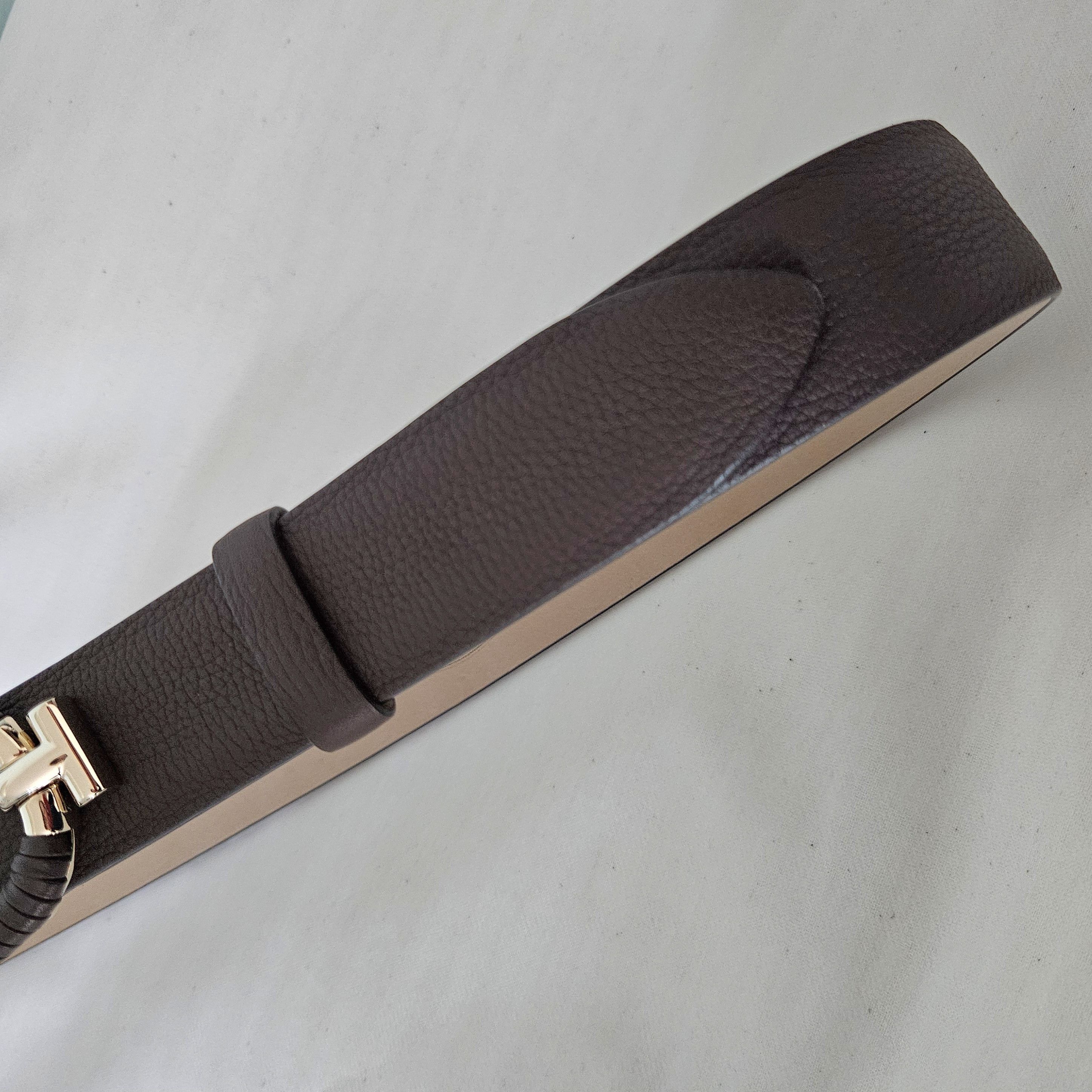 Tod's Tod’s Brown Leather Belt – Size 90 (US 34–36) Size ONE SIZE - 10 Thumbnail