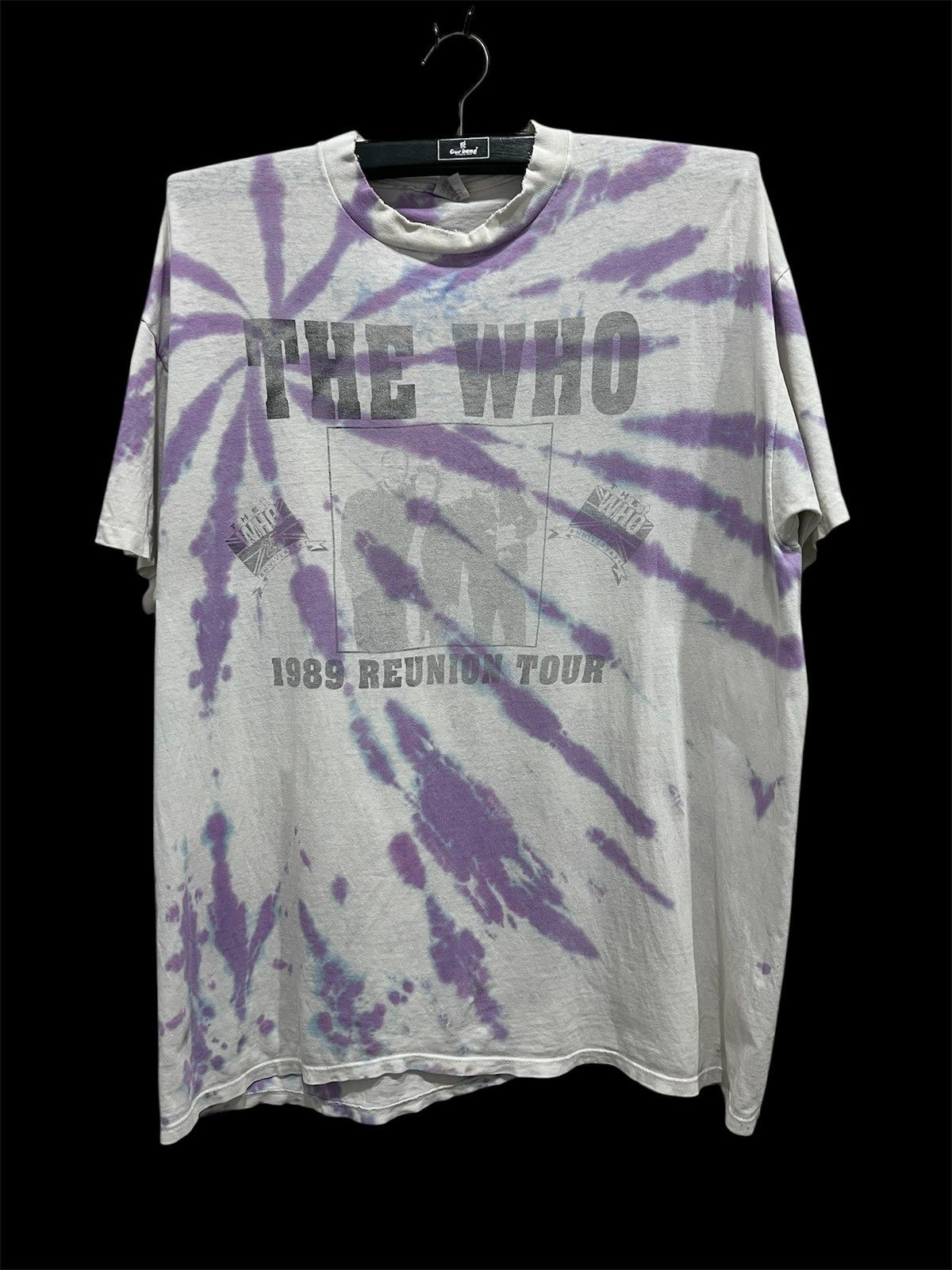 Band Tees × Vintage Vintage 80s 1989 THE WHO Tour Promo Tee 2XL Faded Size US XXL / EU 58 / 5 - 2 Thumbnail