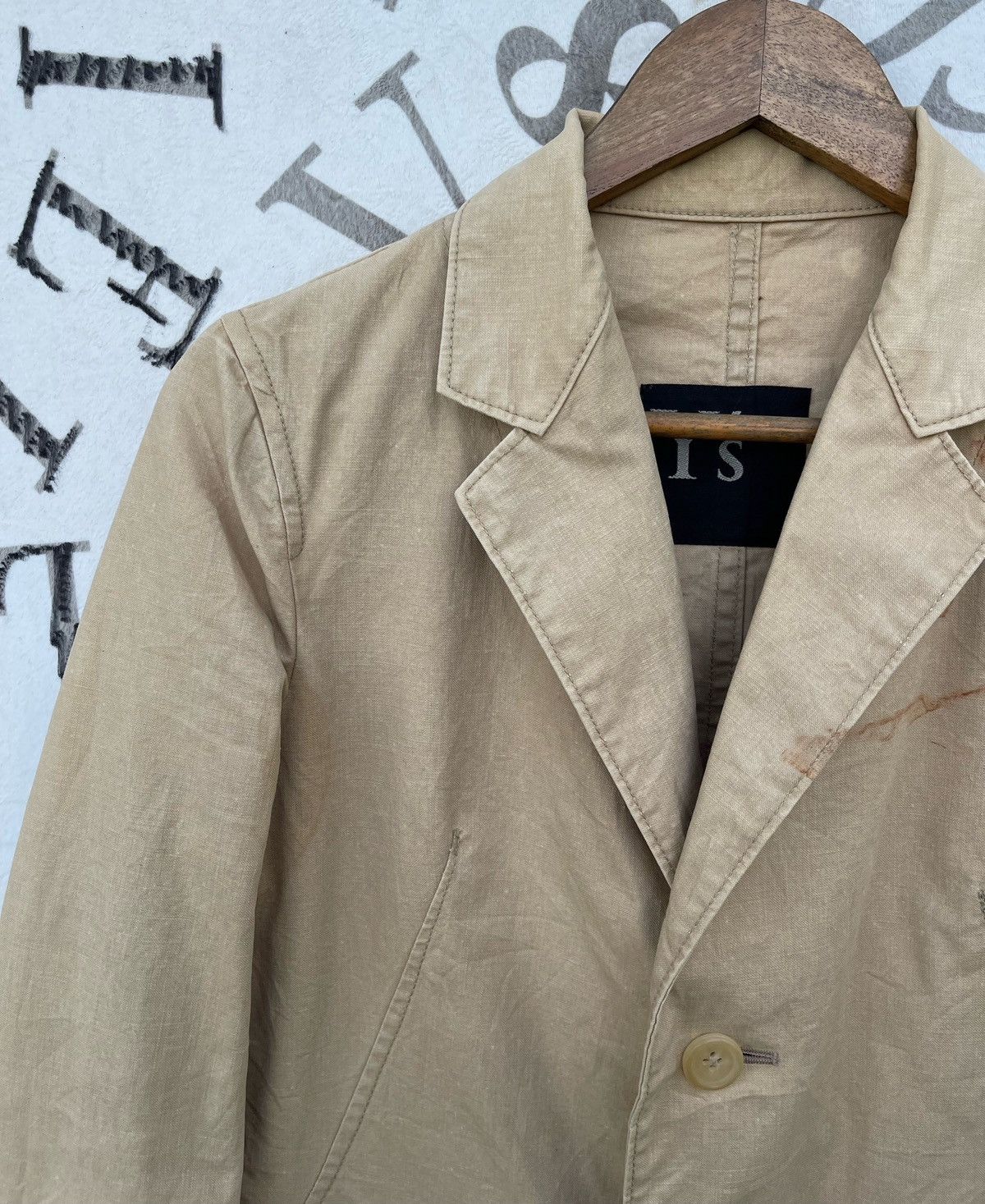 Yohji Yamamoto 🔥Vintage Yohji Yamamoto Y's Cotton Button Jacket Size US S / EU 44-46 / 1 - 8 Thumbnail