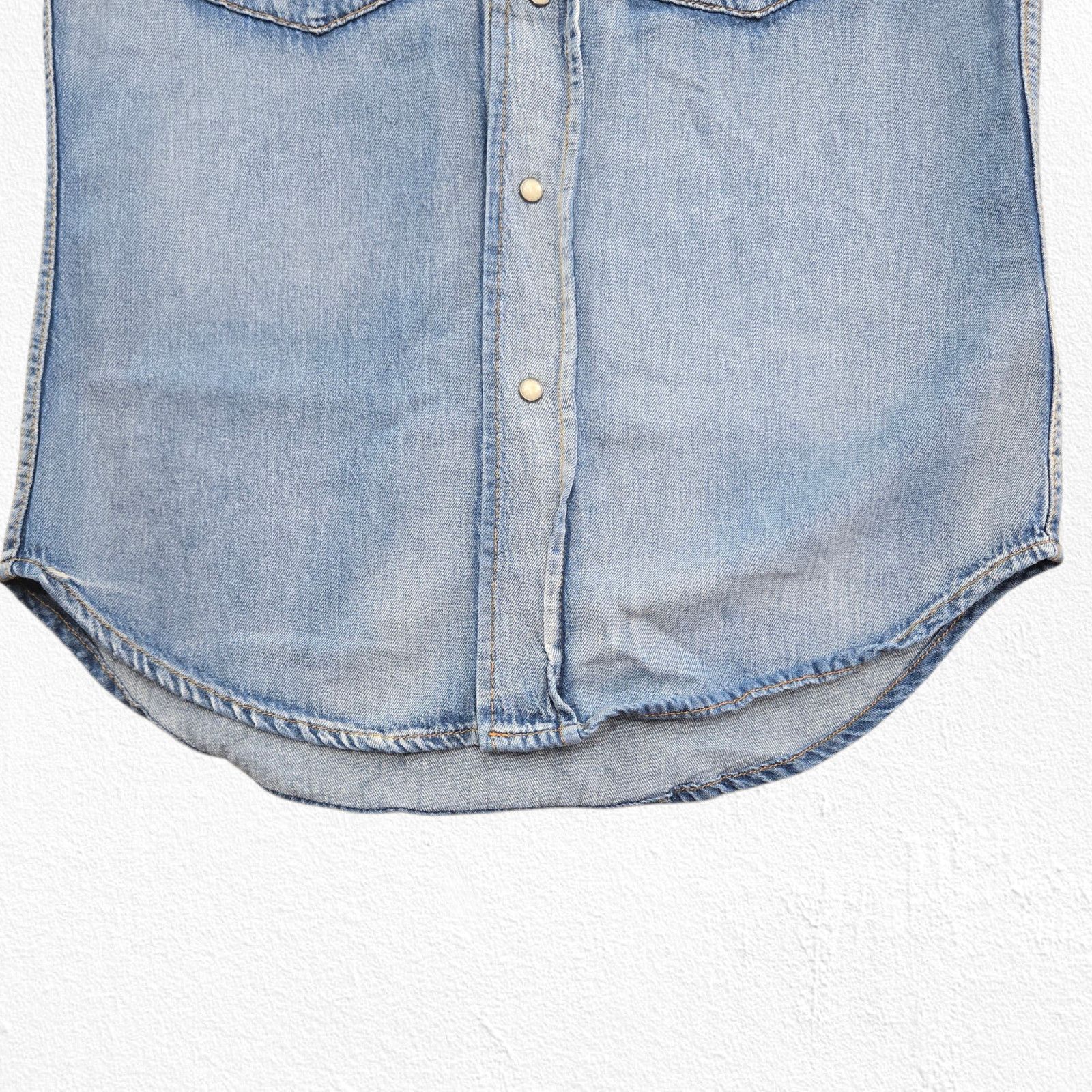 Imogene + Willie Imogene + Willie x Rodan + Fields Denim Western Vest Small Size S / US 4 / IT 40 - 11 Thumbnail