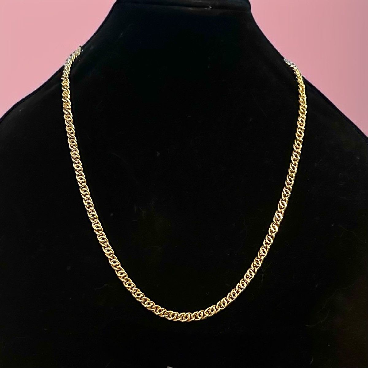 Monet Monet gold tone flat chain link necklace Size ONE SIZE - 1 Thumbnail