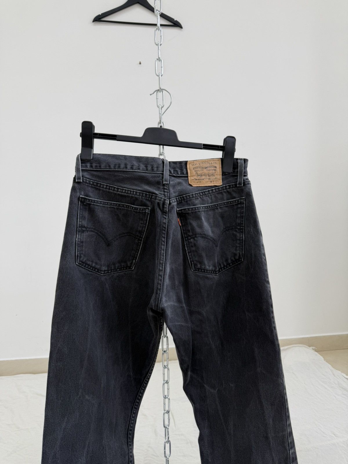 Levi's 1970s Vintage Levis Orange Tab Jeans Pants Size US 34 / EU 50 - 3 Thumbnail