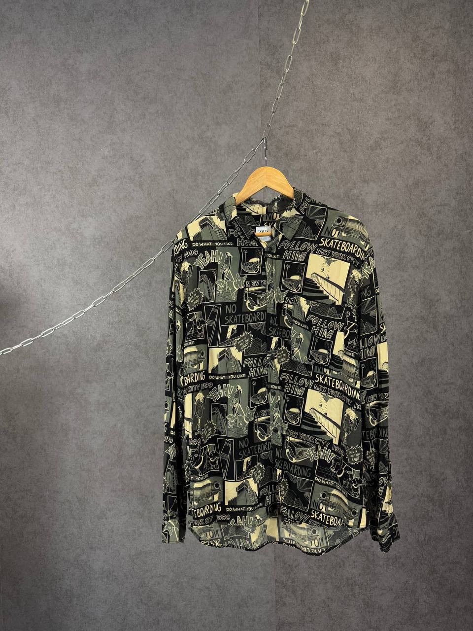 Zara Zara Man art crazy shirt Size US XL / EU 56 / 4 - 1 Thumbnail