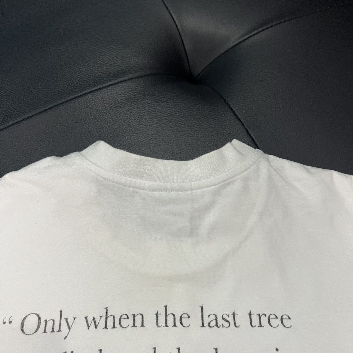 Vetements Vetements FW17 United Nations/Fugs/Proverb Spliced Tee Size US M / EU 48-50 / 2 - 12 Thumbnail