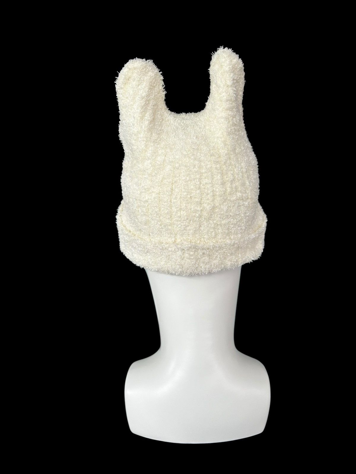 Japanese Brand × Kapital × Vintage Horn Devil Japanese Brand Prism Stone Fur Hairy Beanie Hats Size ONE SIZE - 3 Thumbnail