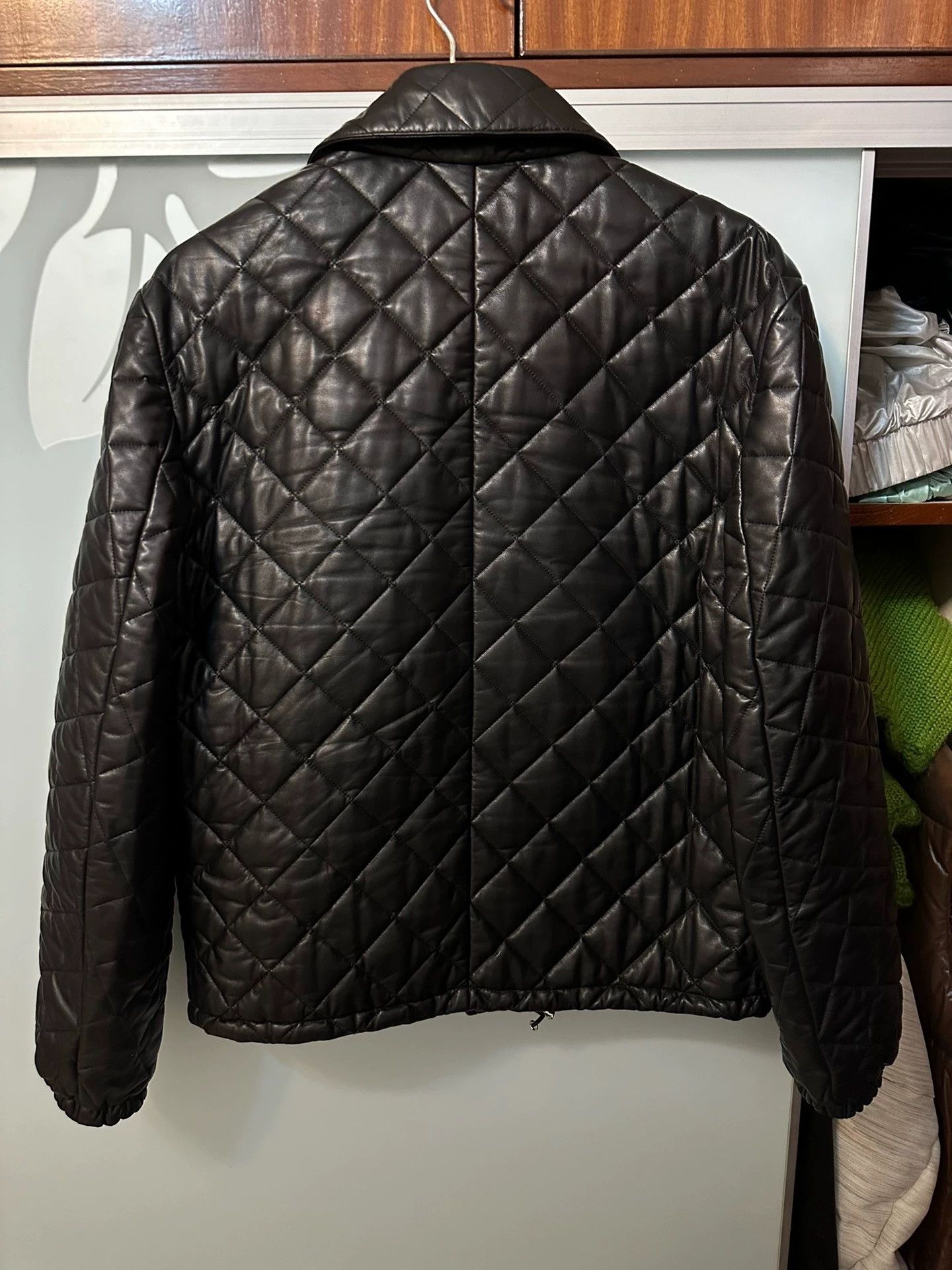 Prada Prada 21aw Raf Simons Nappa Short Wide Quilted Jkt 44 Size US S / EU 44-46 / 1 - 2 Thumbnail