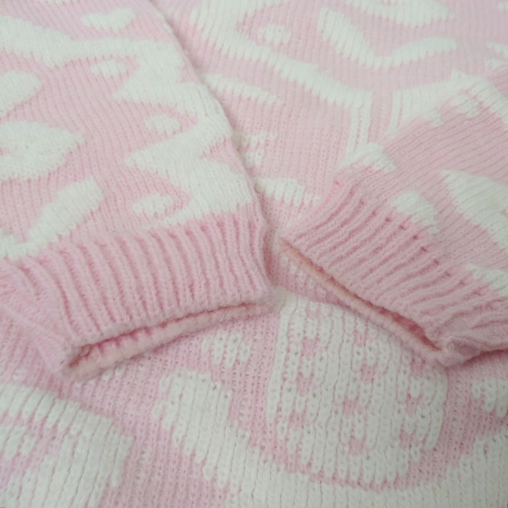 Vintage VINTAGE Cabin Creek Womens S Sweater Pink Chenille Crew Neck Long Sleeve Fairy Kei Pullover Knit Shirt Size S / US 4 / IT 40 - 6 Thumbnail