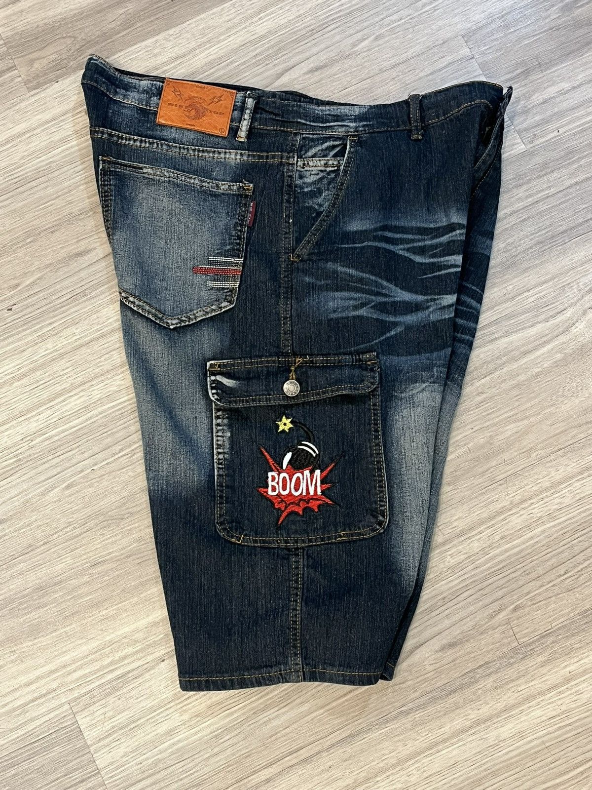 Japanese Brand Vintage Y2K Japanese Brand Denim Shorts Size US 36 / EU 52 - 3 Thumbnail
