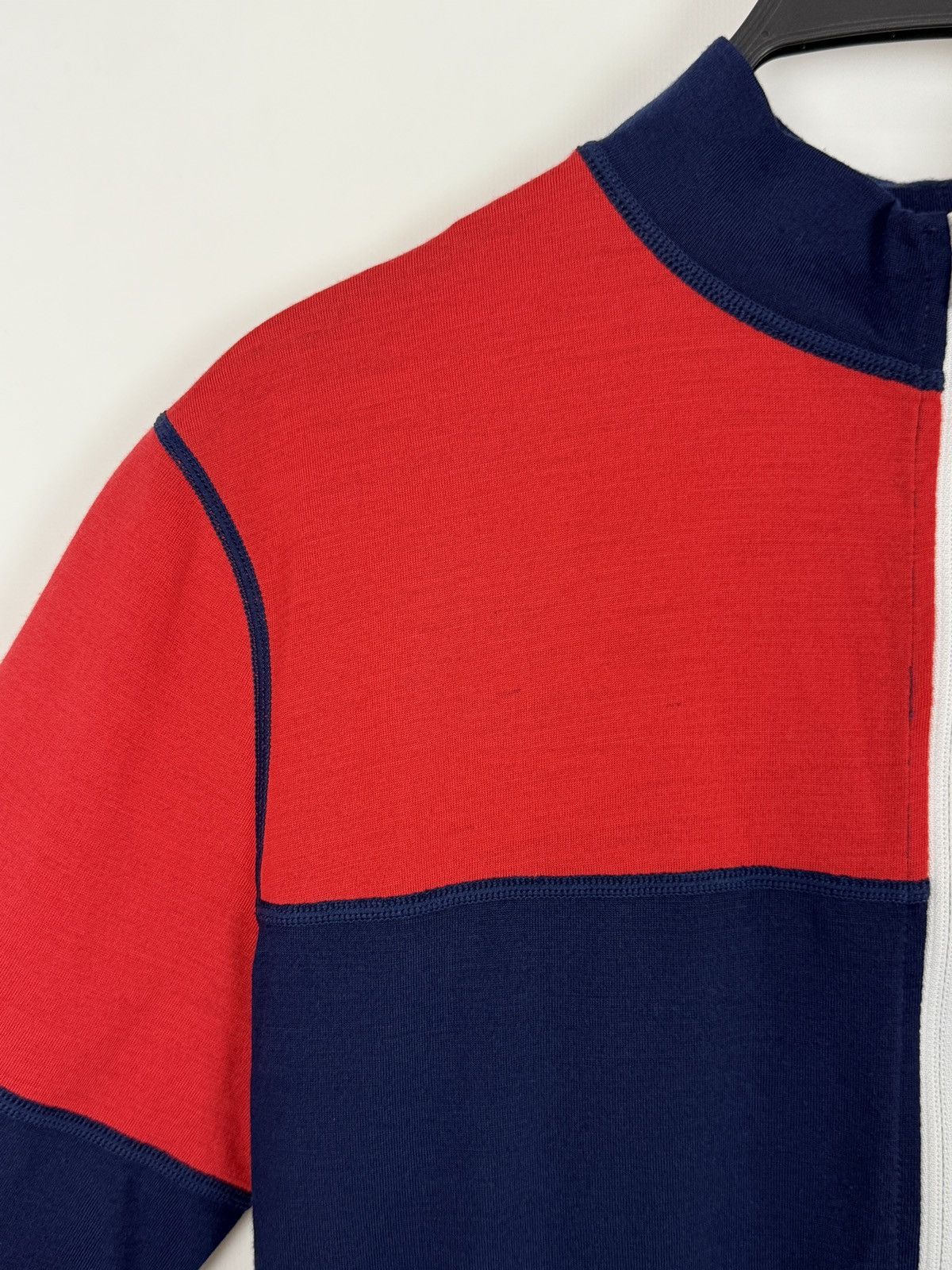 Rivelo Barbondale Merino Blend Cycling Jersey Navy/Red L