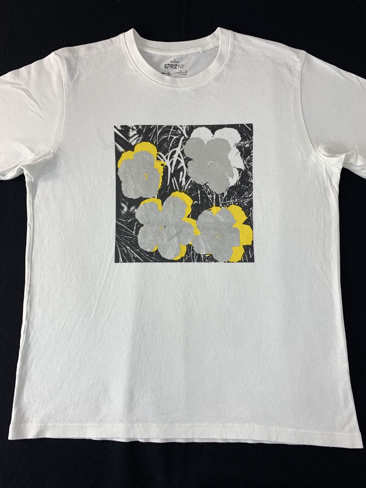 Andy Warhol × Uniqlo Andy Warhol Flower Art Work Collection Printed Tee Size US L / EU 52-54 / 3 - 3 Thumbnail