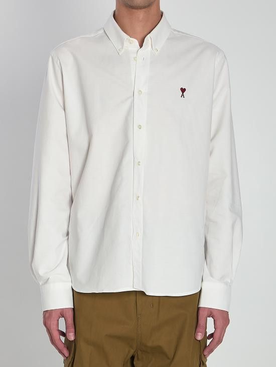 AMI AMI Men Long Tops BFUSH063 WHITE Size US L / EU 52-54 / 3 - 1 Thumbnail